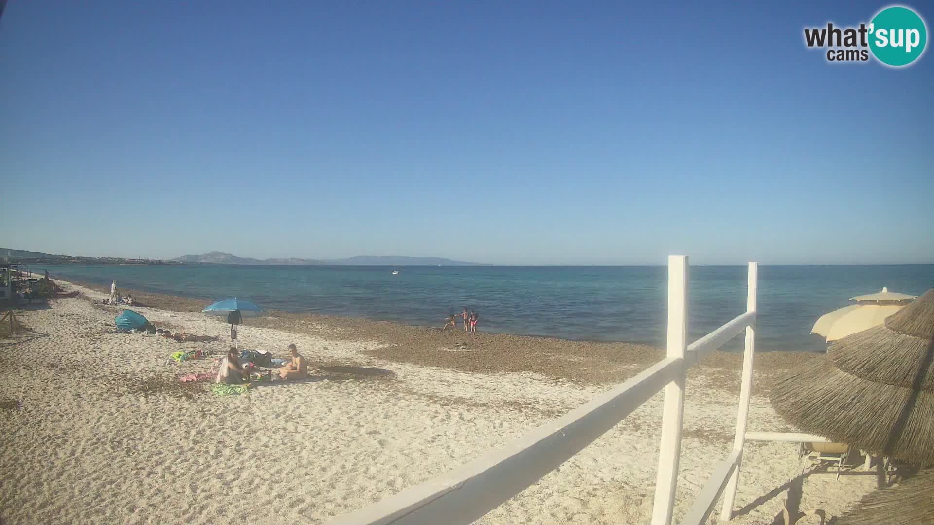 Camera en vivo Playa Le Saline Stintino | Cerdeña