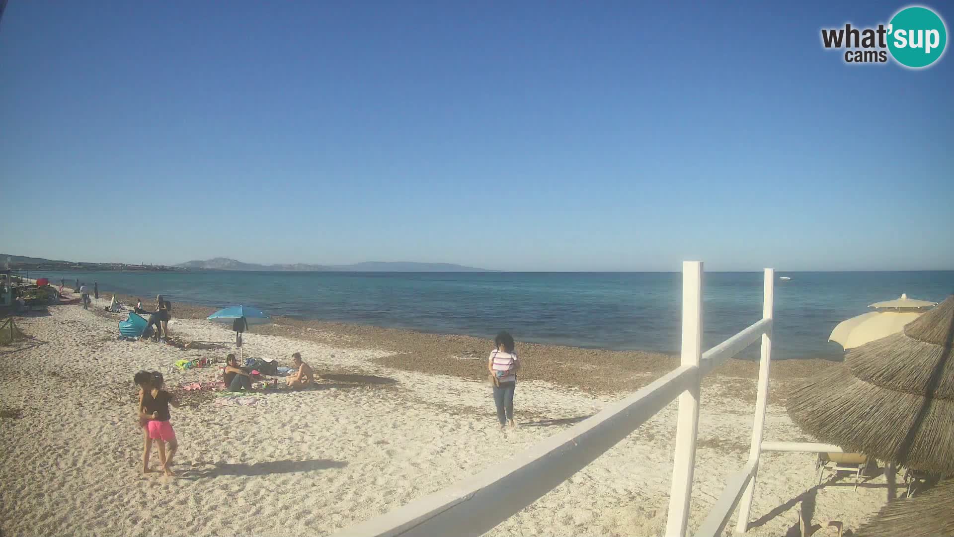 Livecam plage Le Saline Stintino | Sardaigne