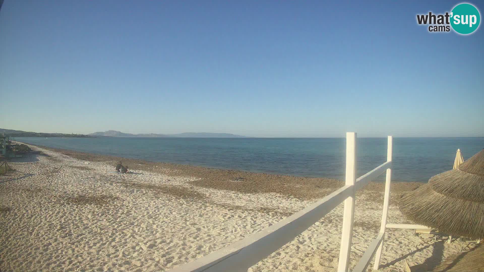 Spletna kamera plaža Le Saline Stintino | Sardinija