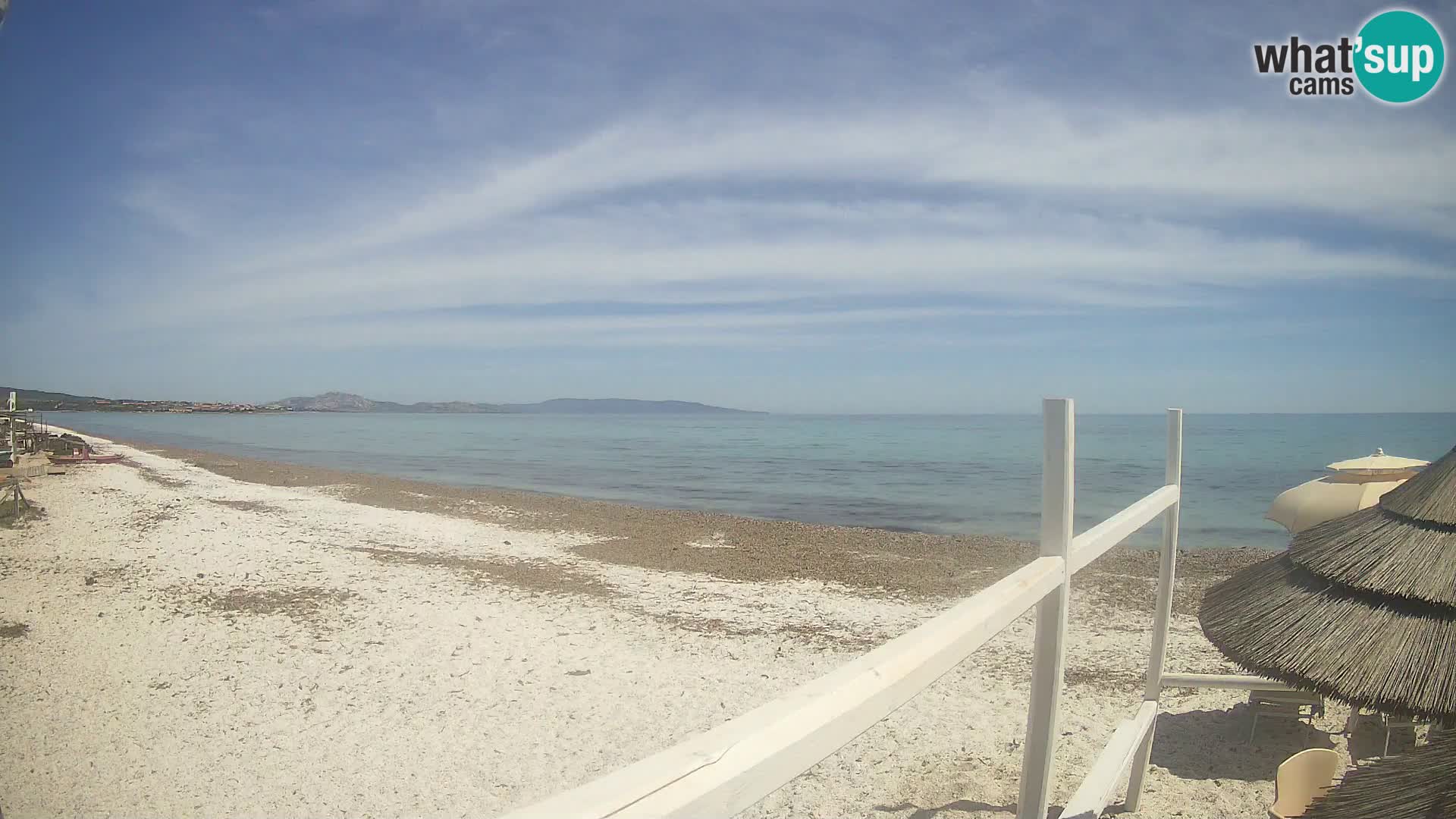 Camera en vivo Playa Le Saline Stintino | Cerdeña