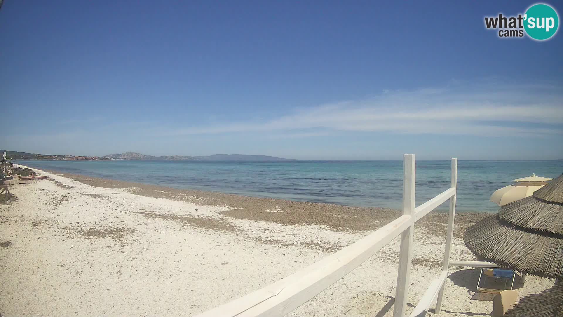 Web kamera plaža Le Saline Stintino | Sardinija