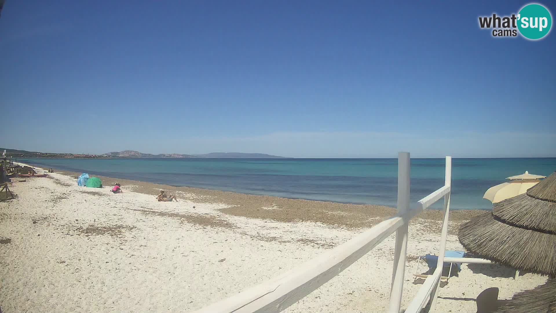 Livecam plage Le Saline Stintino | Sardaigne