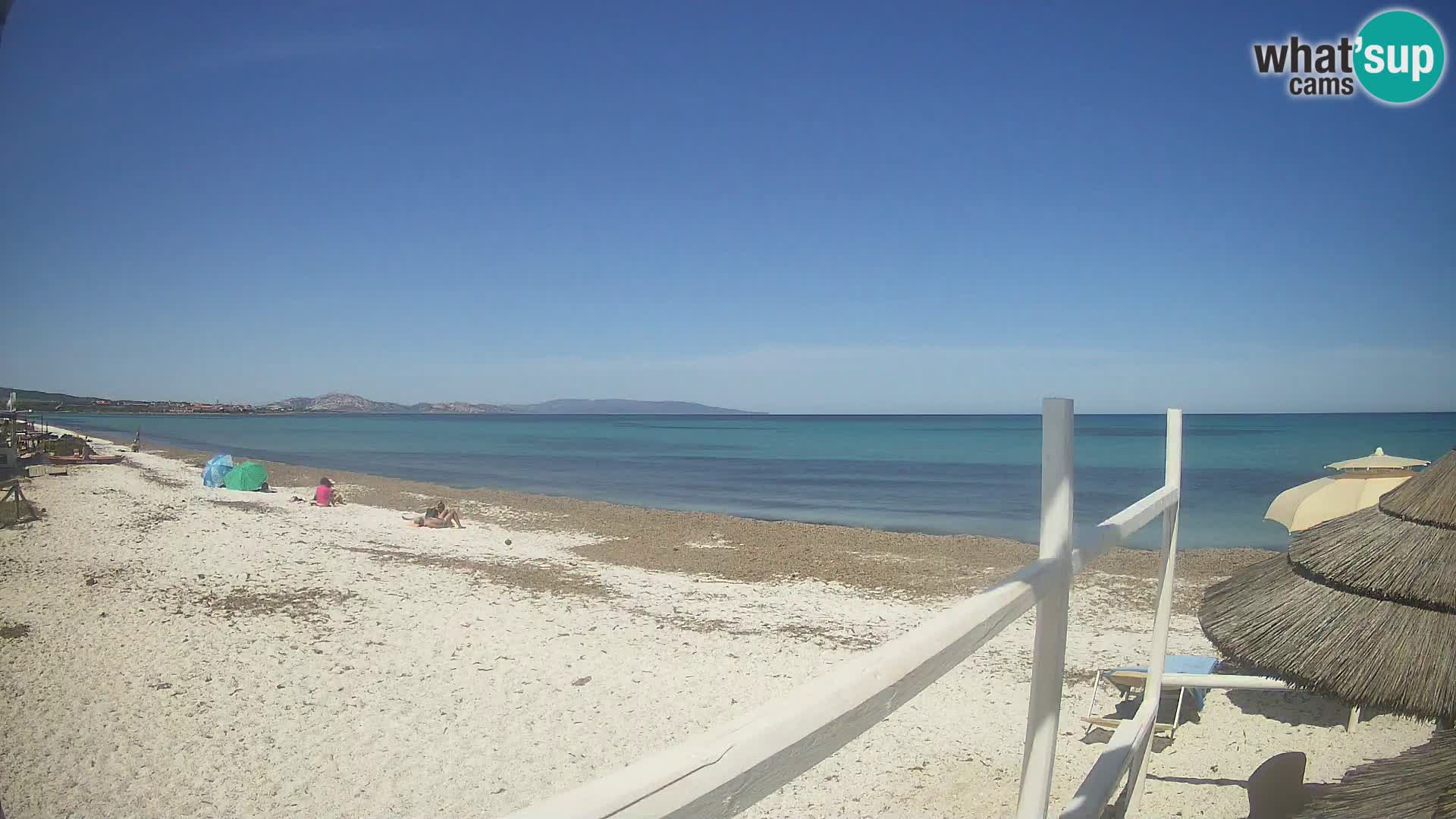 Camera en vivo Playa Le Saline Stintino | Cerdeña