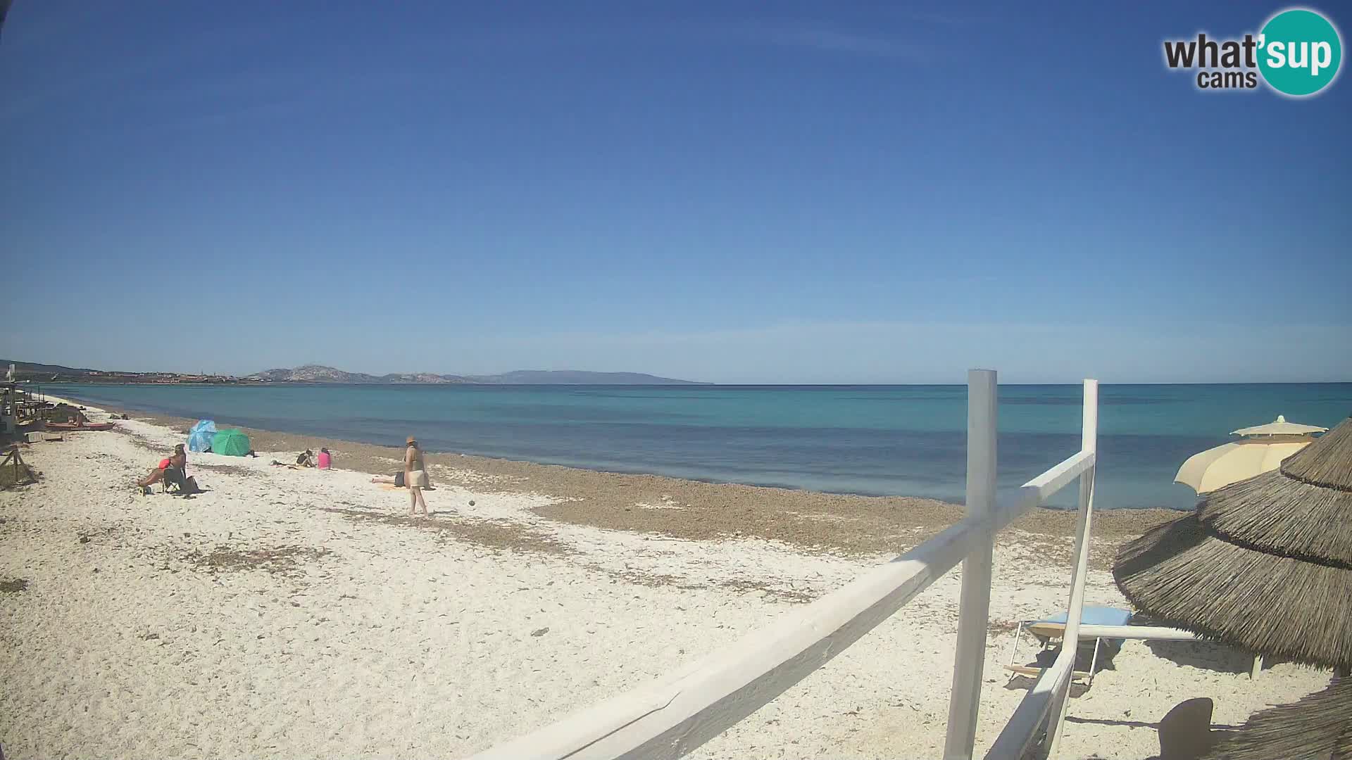 Camera en vivo Playa Le Saline Stintino | Cerdeña