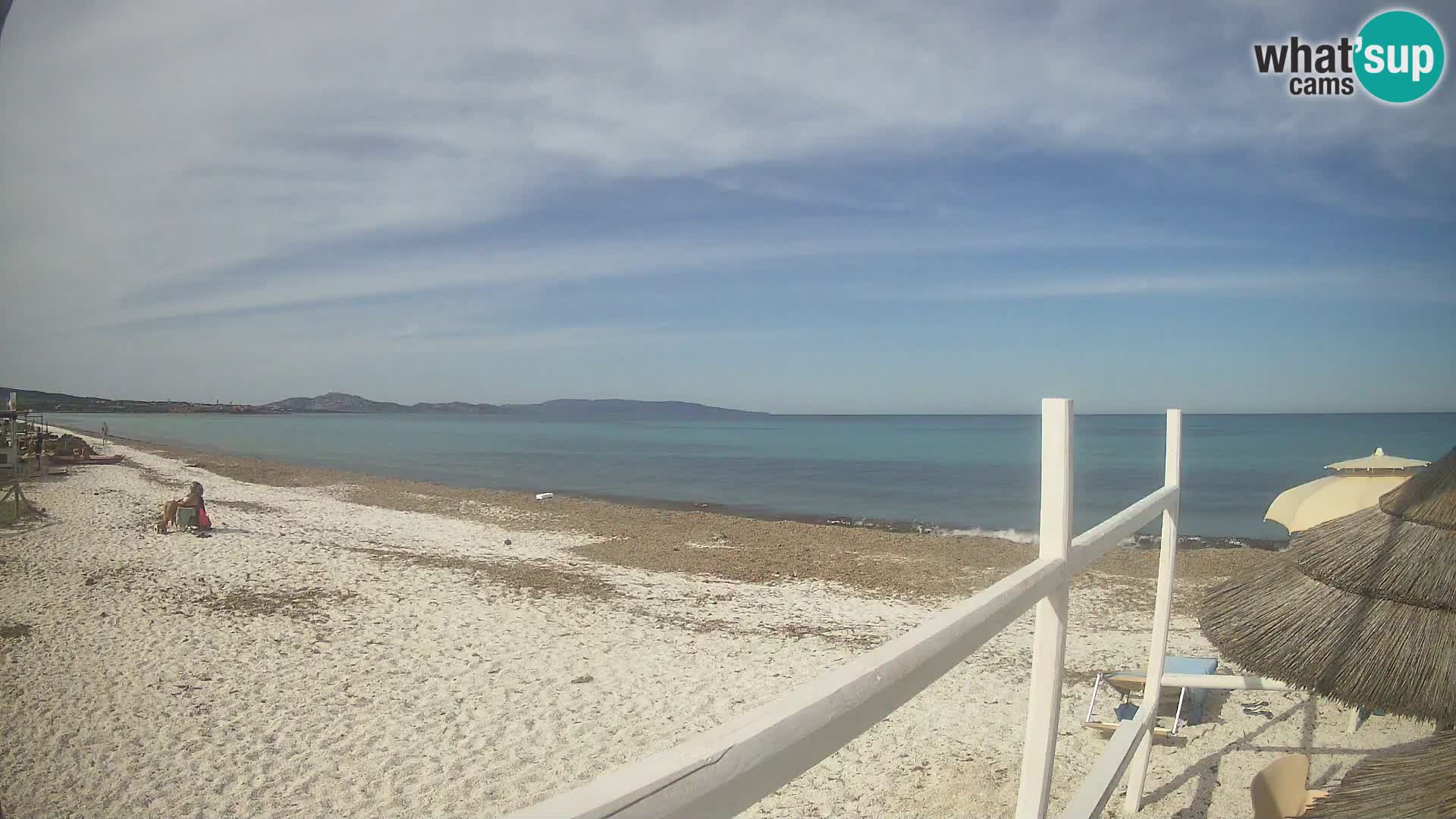 Strand Le Saline webcam Stintino | Sardinien