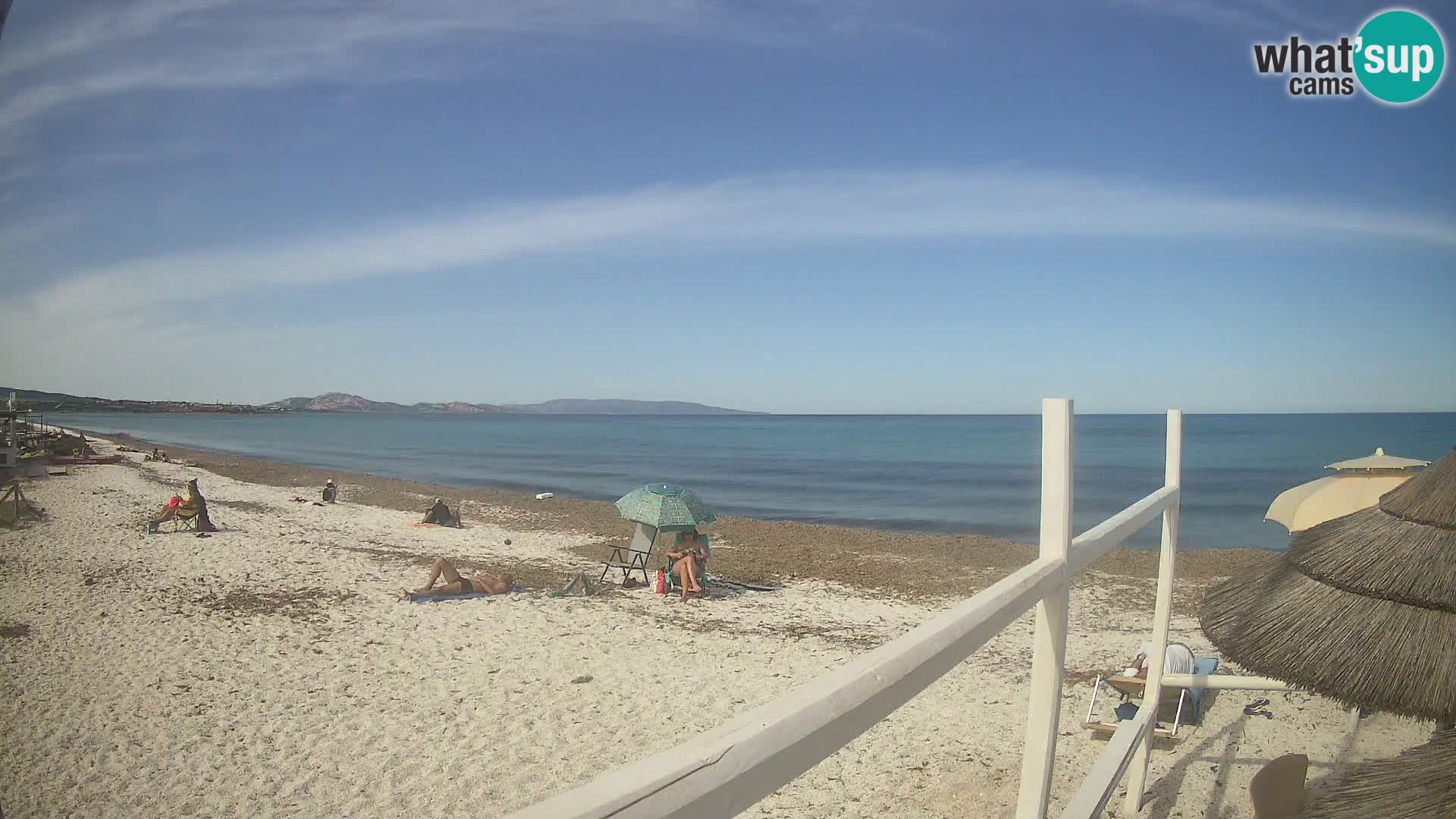Strand Le Saline webcam Stintino | Sardinien