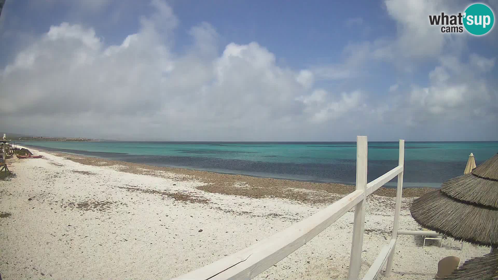 Spletna kamera plaža Le Saline Stintino | Sardinija