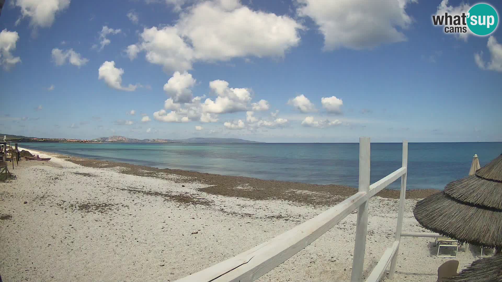 Strand Le Saline webcam Stintino | Sardinien