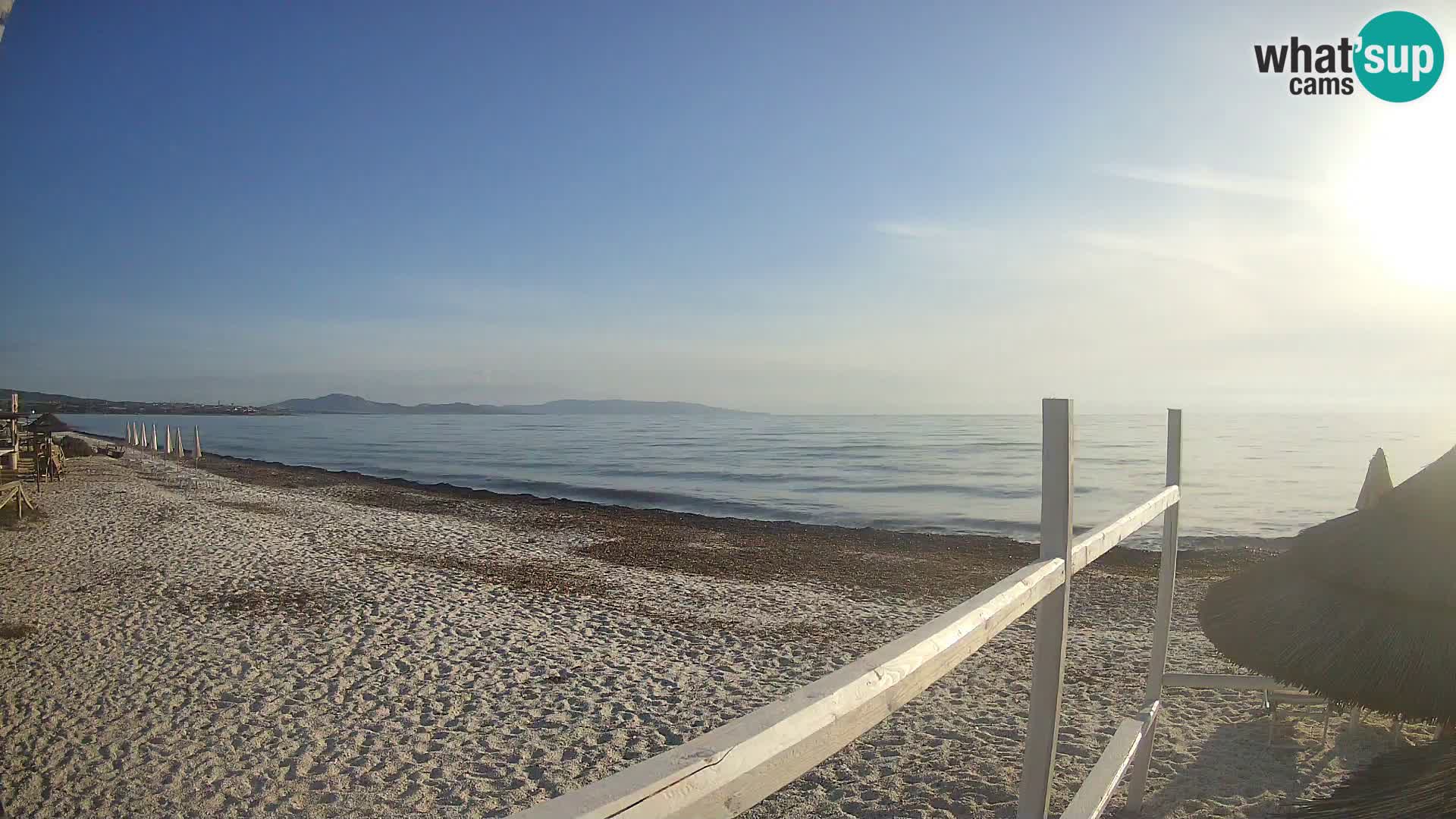 Strand Le Saline webcam Stintino | Sardinien