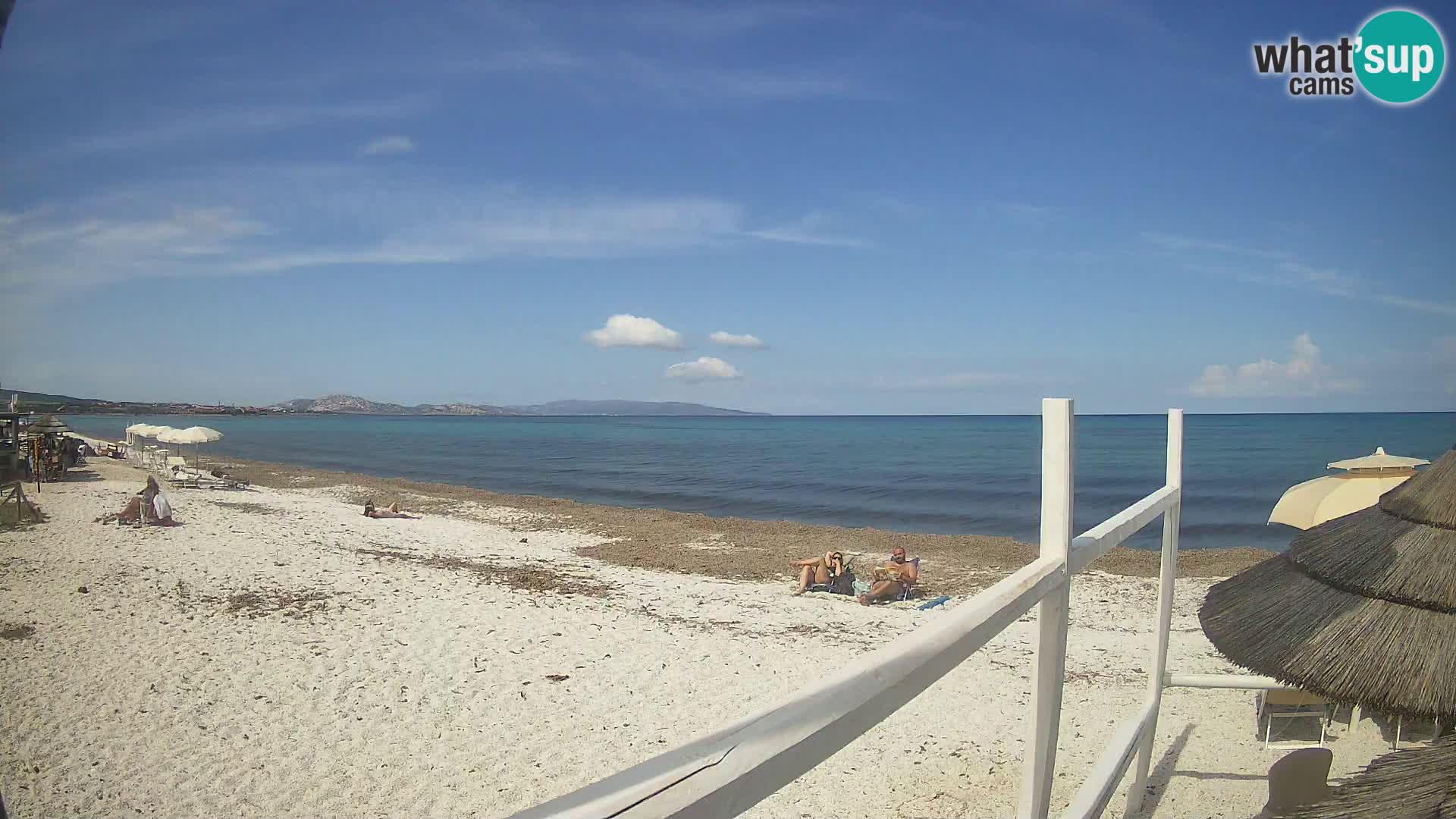 Strand Le Saline webcam Stintino | Sardinien