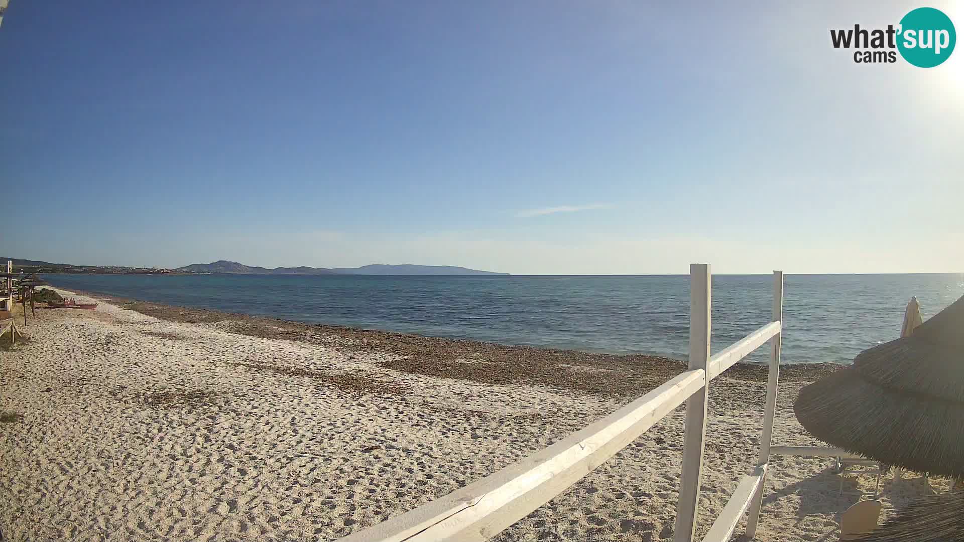 Livecam plage Le Saline Stintino | Sardaigne