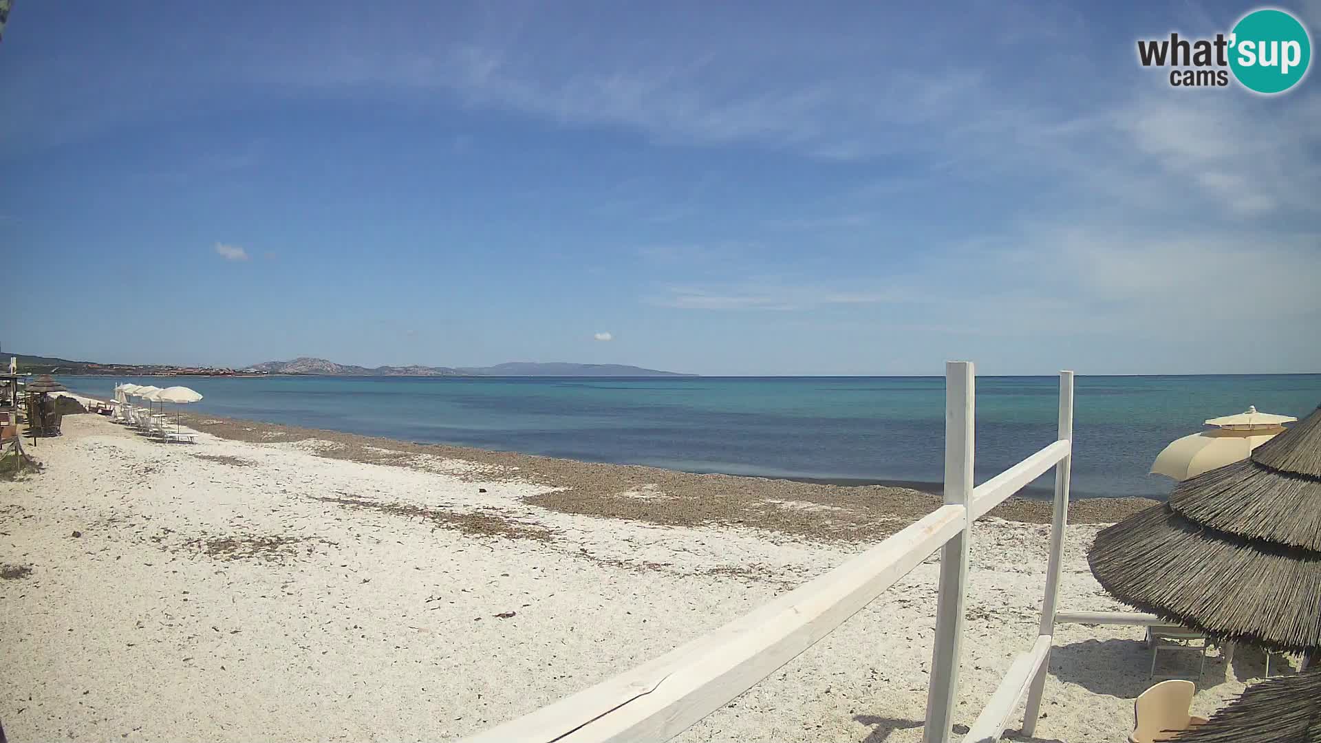 Web kamera plaža Le Saline Stintino | Sardinija