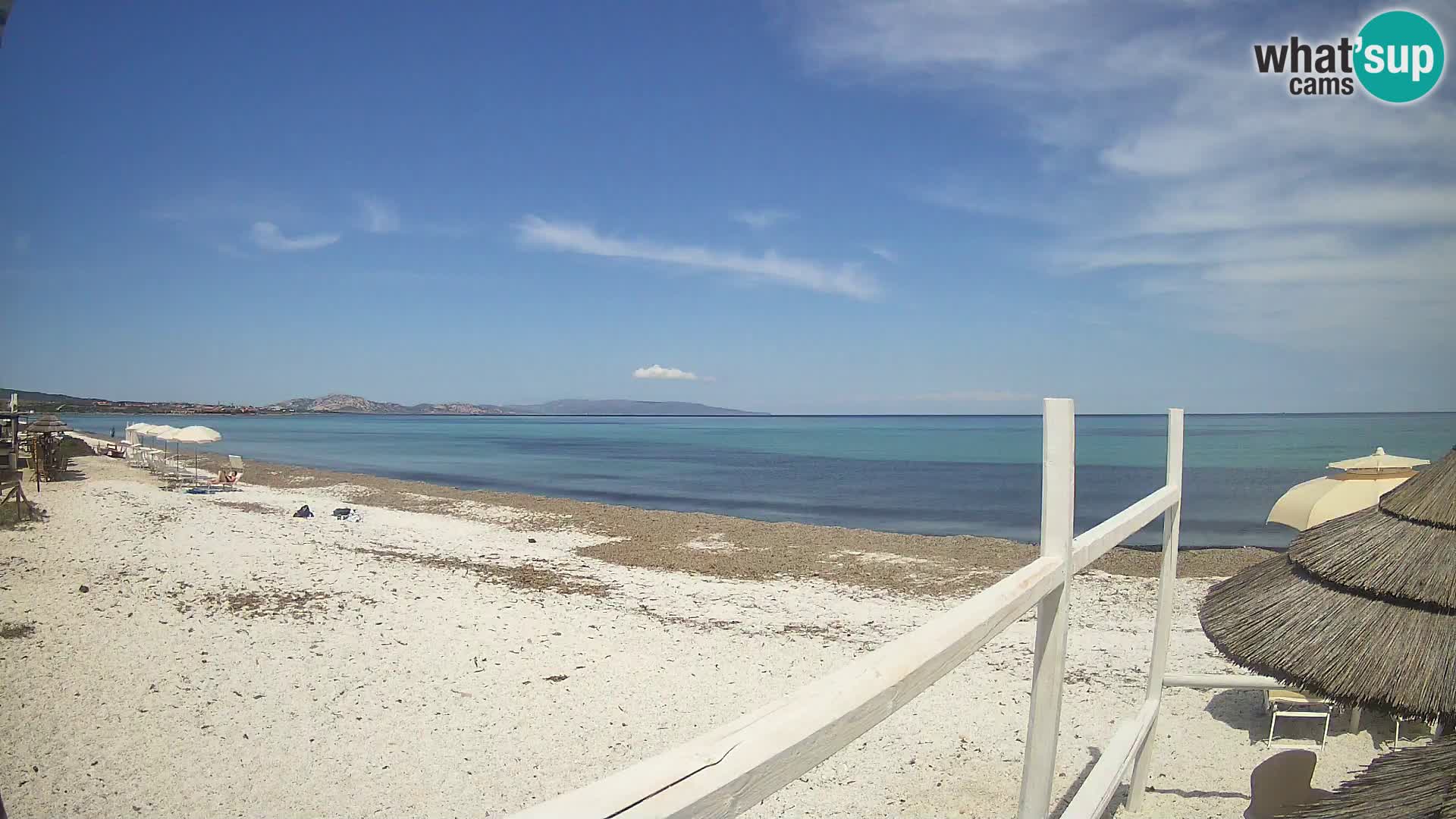Livecam plage Le Saline Stintino | Sardaigne