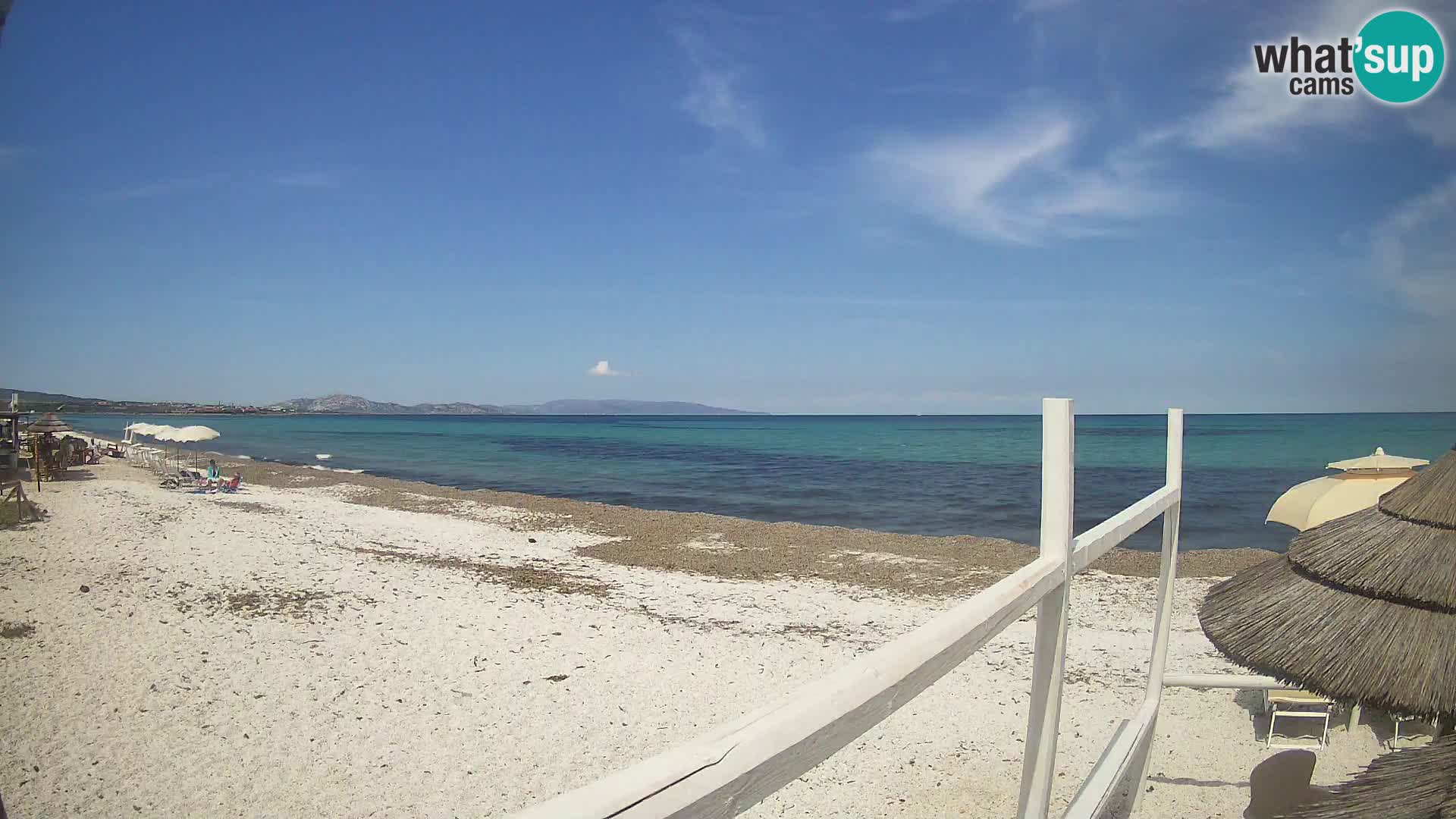 Strand Le Saline webcam Stintino | Sardinien