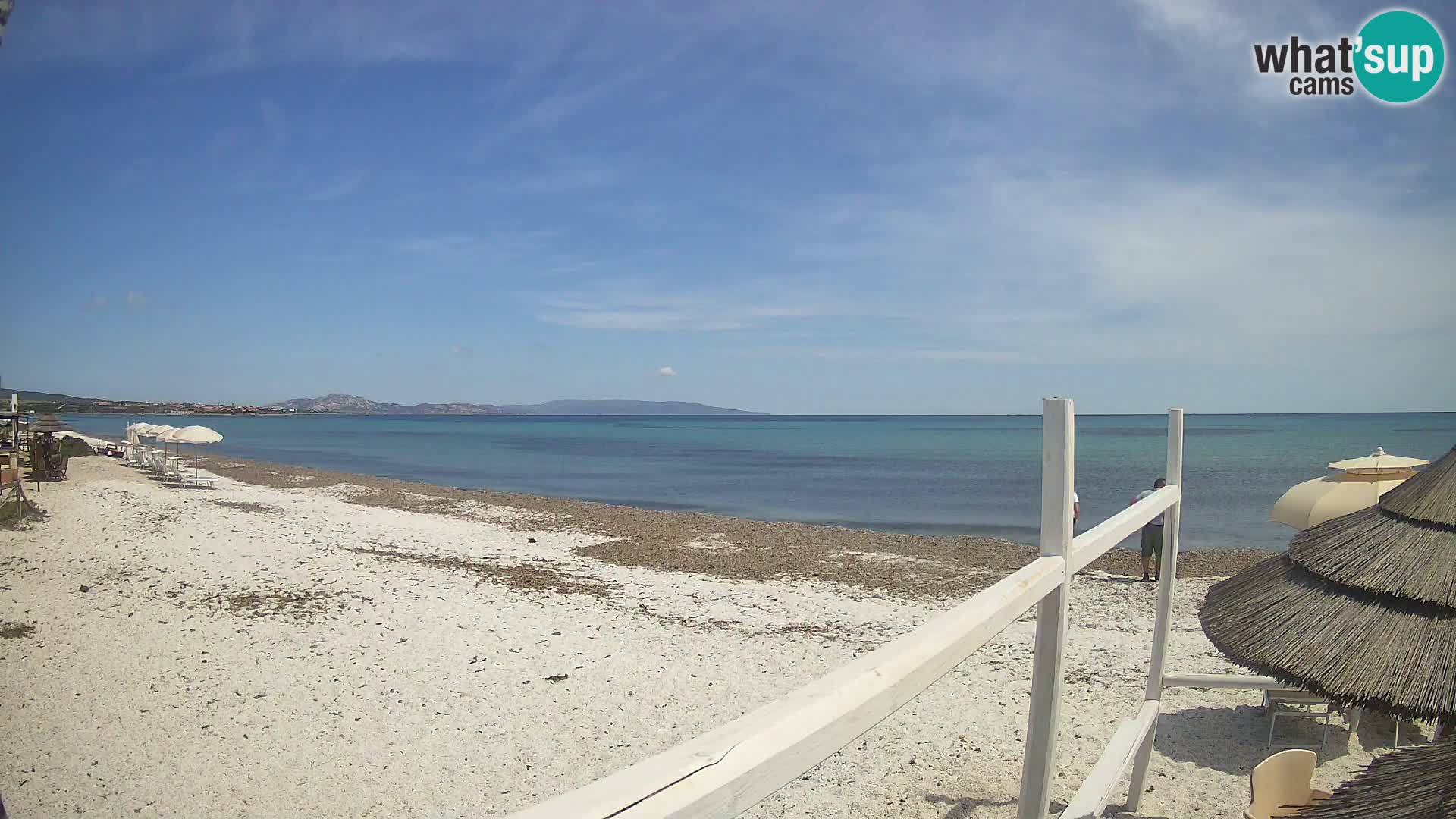 Livecam plage Le Saline Stintino | Sardaigne