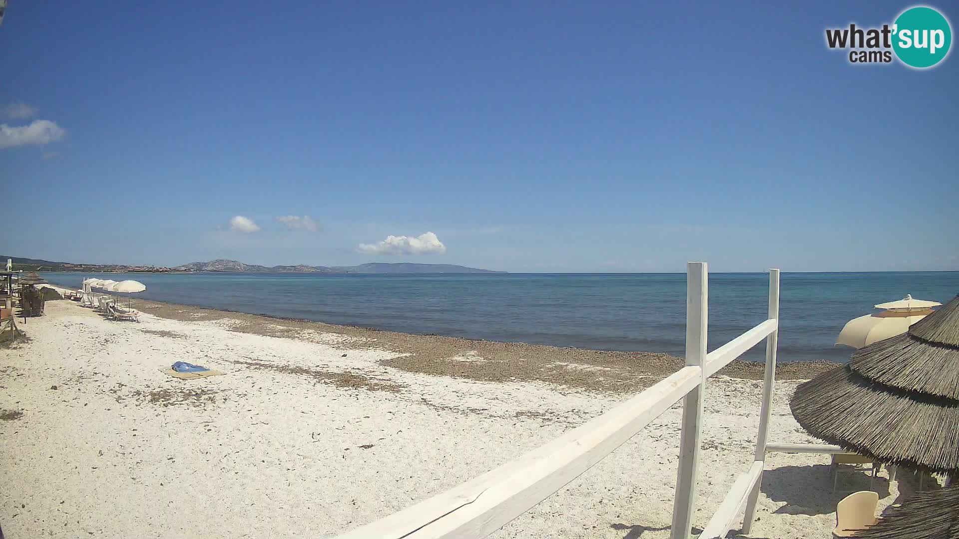Livecam plage Le Saline Stintino | Sardaigne