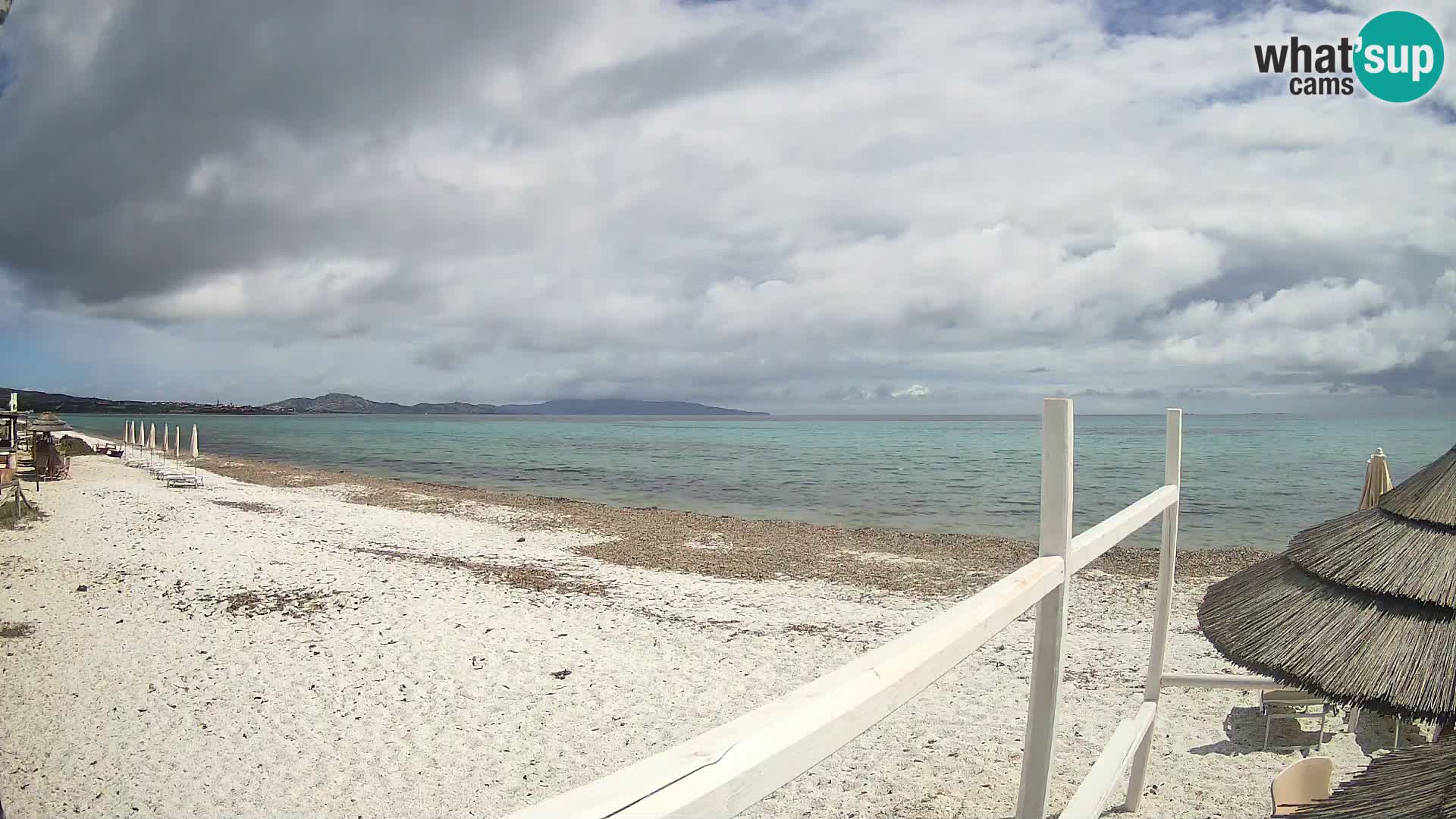Spletna kamera plaža Le Saline Stintino | Sardinija