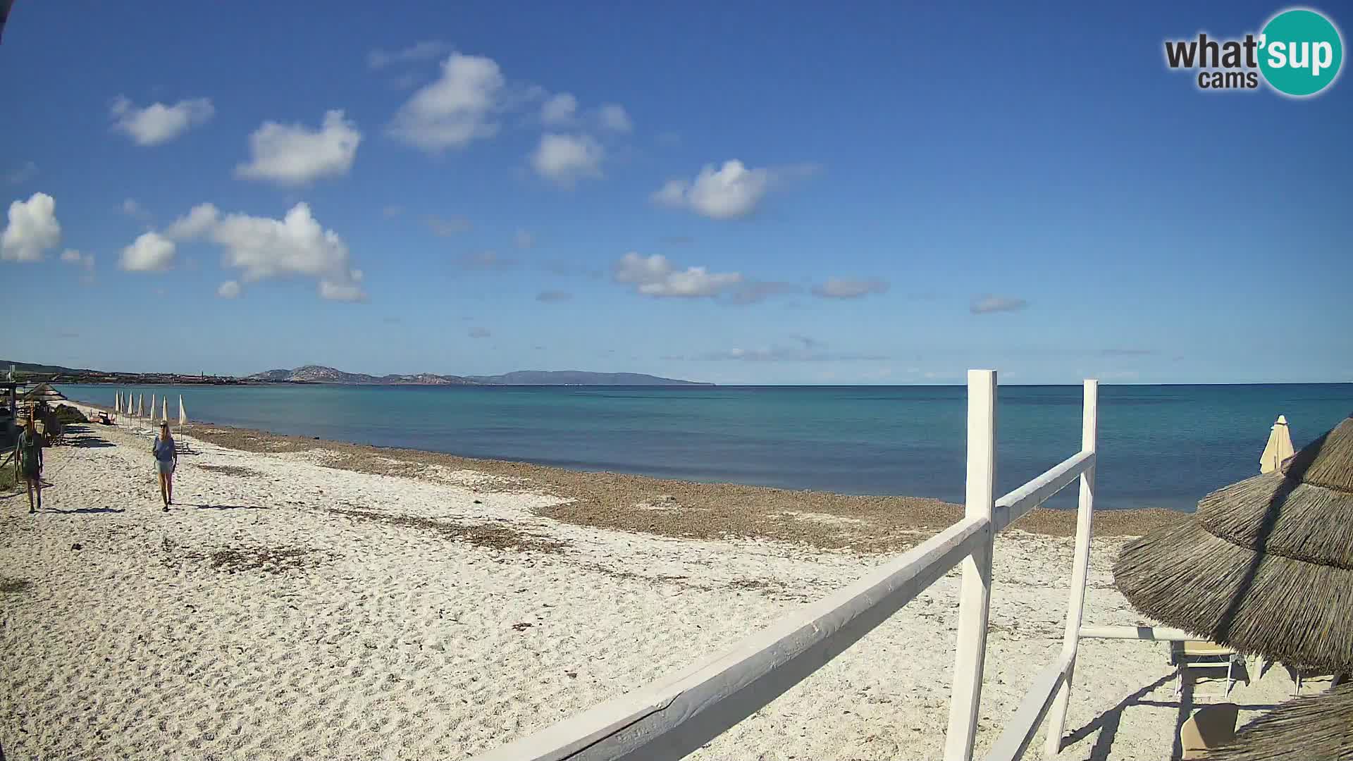 Strand Le Saline webcam Stintino | Sardinien
