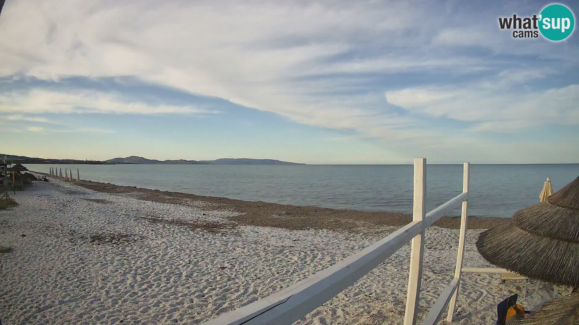 Spletna kamera plaža Le Saline Stintino | Sardinija
