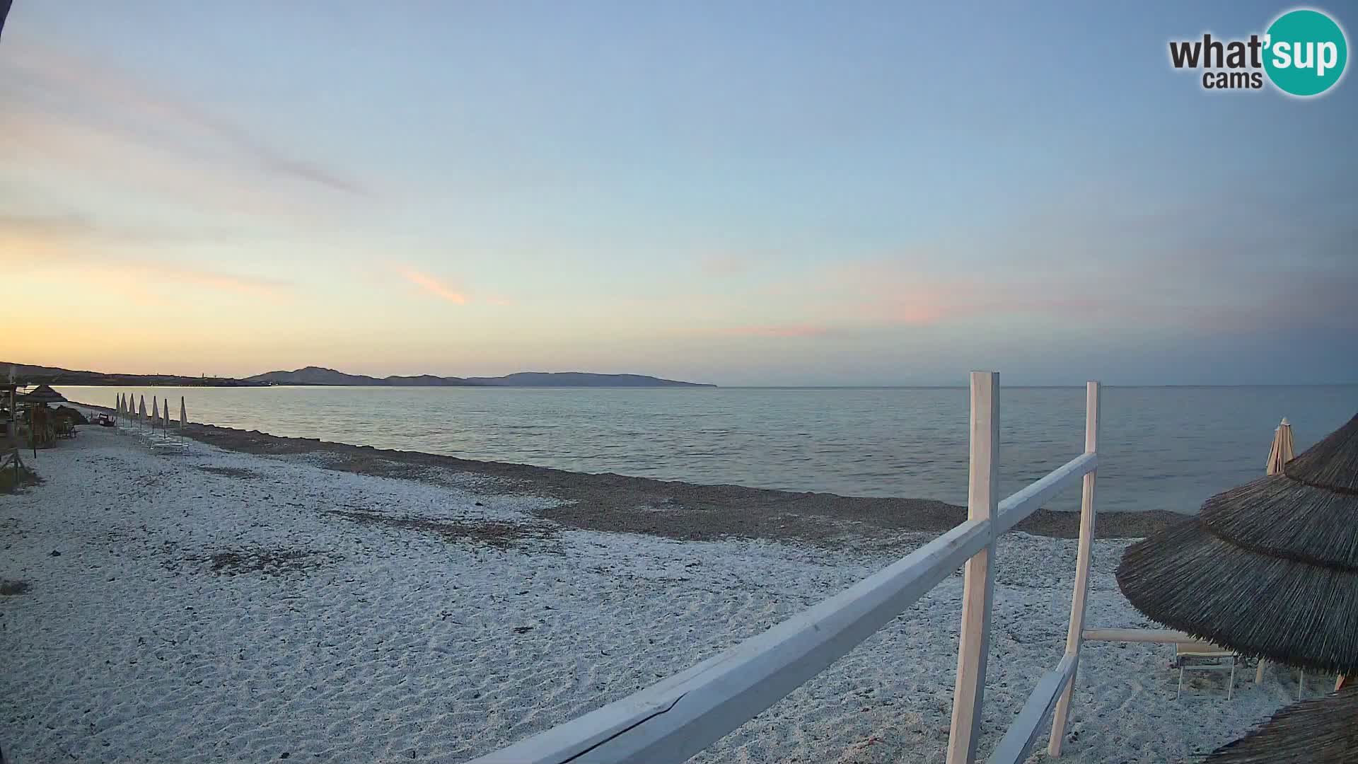 Spletna kamera plaža Le Saline Stintino | Sardinija