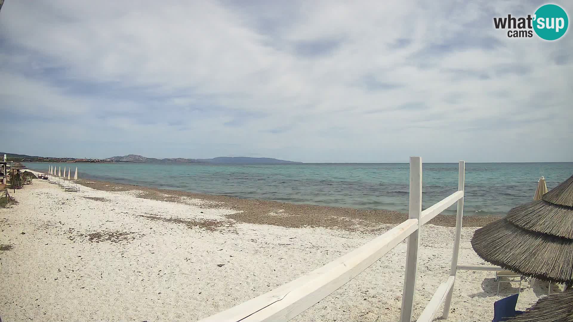 Spletna kamera plaža Le Saline Stintino | Sardinija