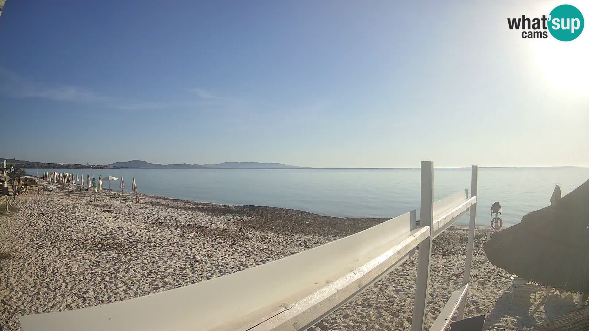 Camera en vivo Playa Le Saline Stintino | Cerdeña