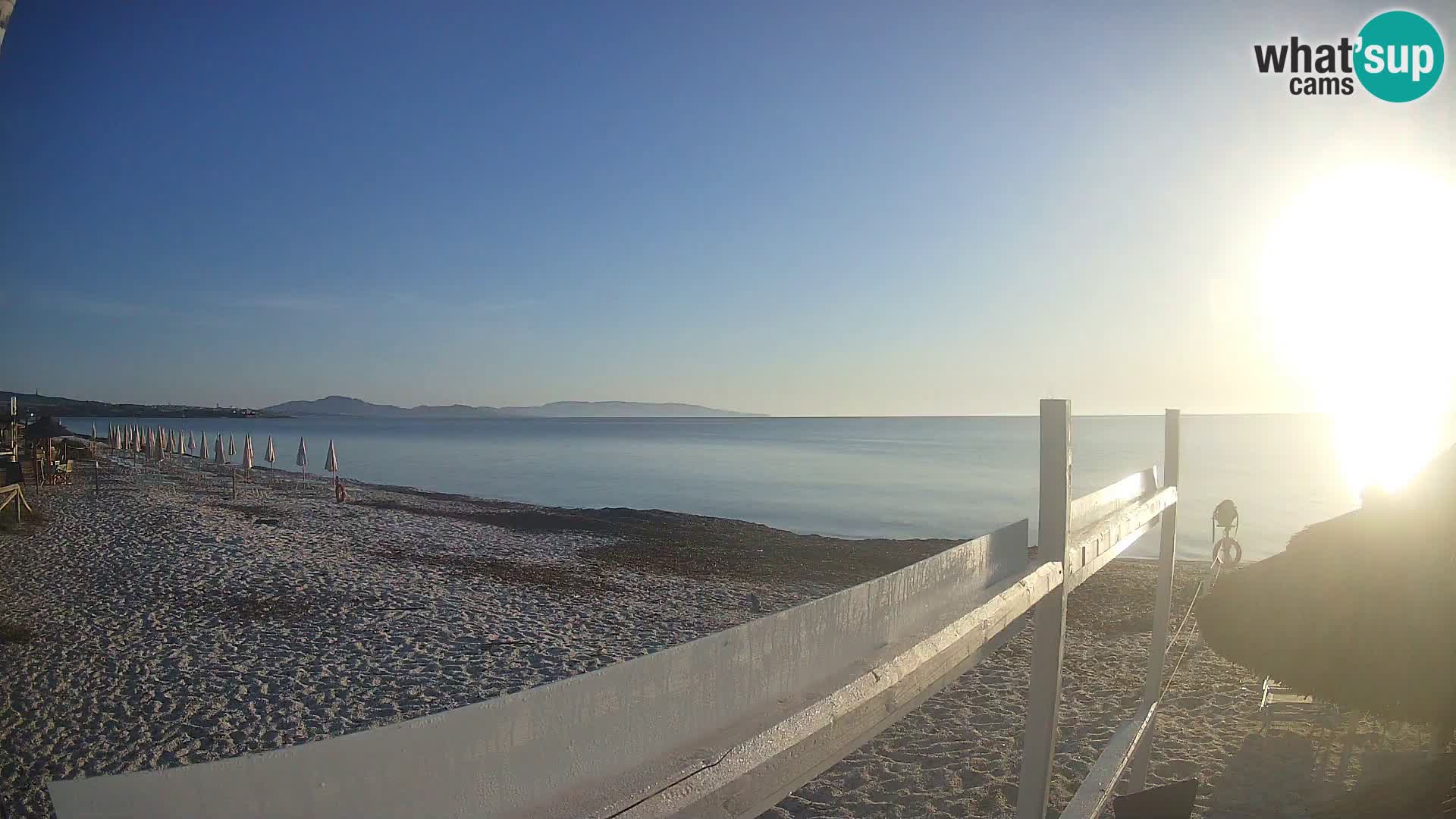 Camera en vivo Playa Le Saline Stintino | Cerdeña