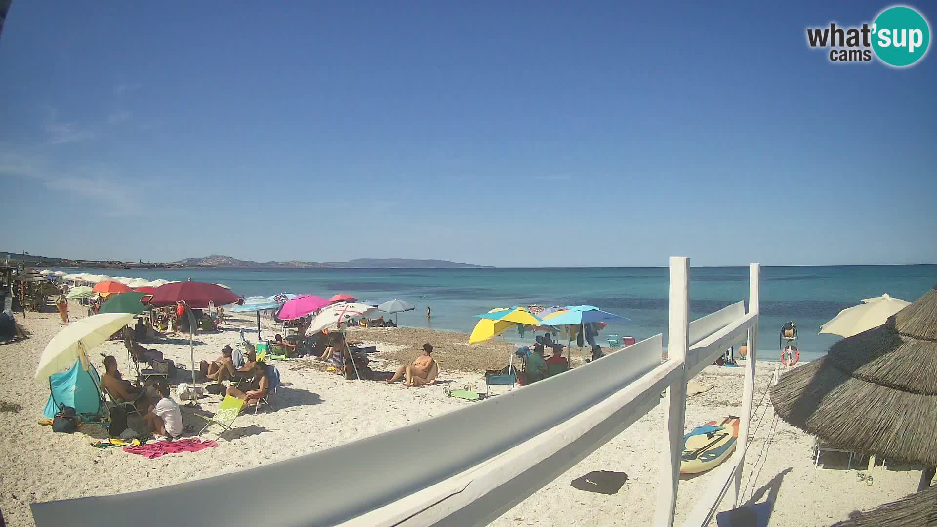 Strand Le Saline webcam Stintino | Sardinien