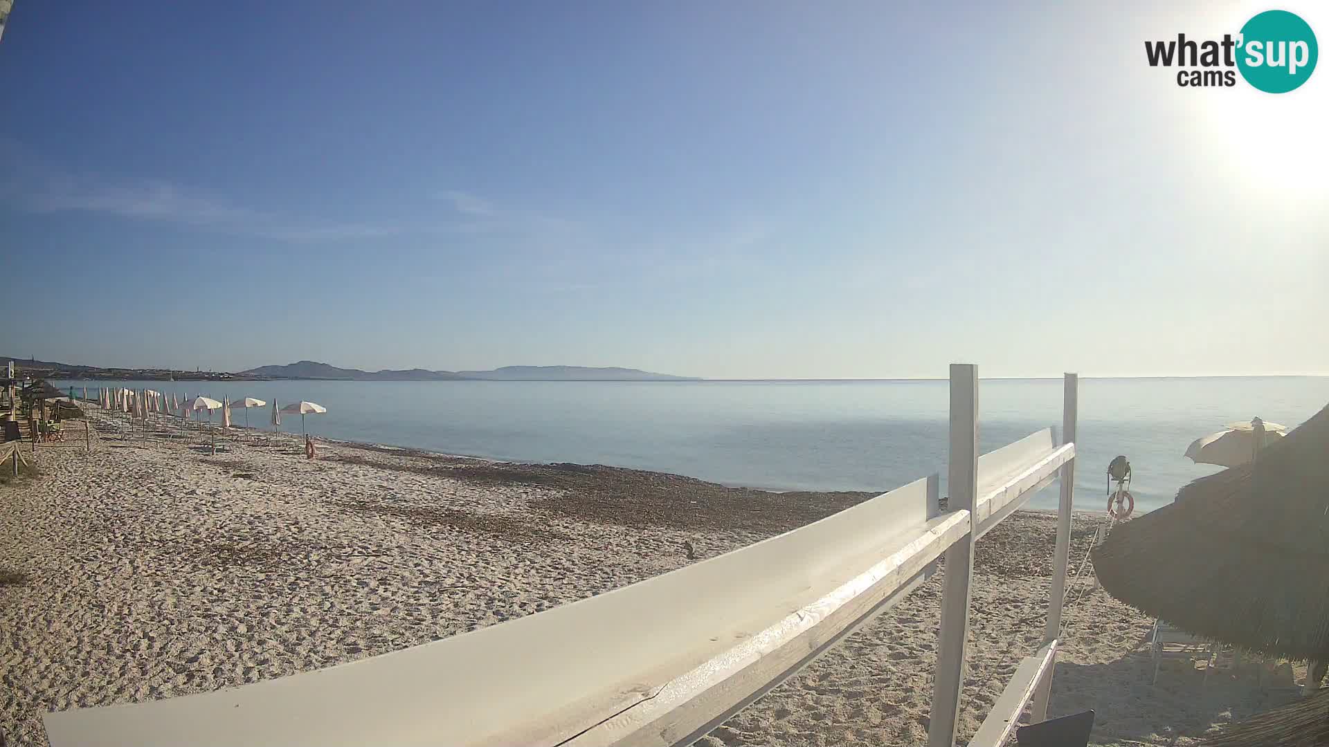 Camera en vivo Playa Le Saline Stintino | Cerdeña