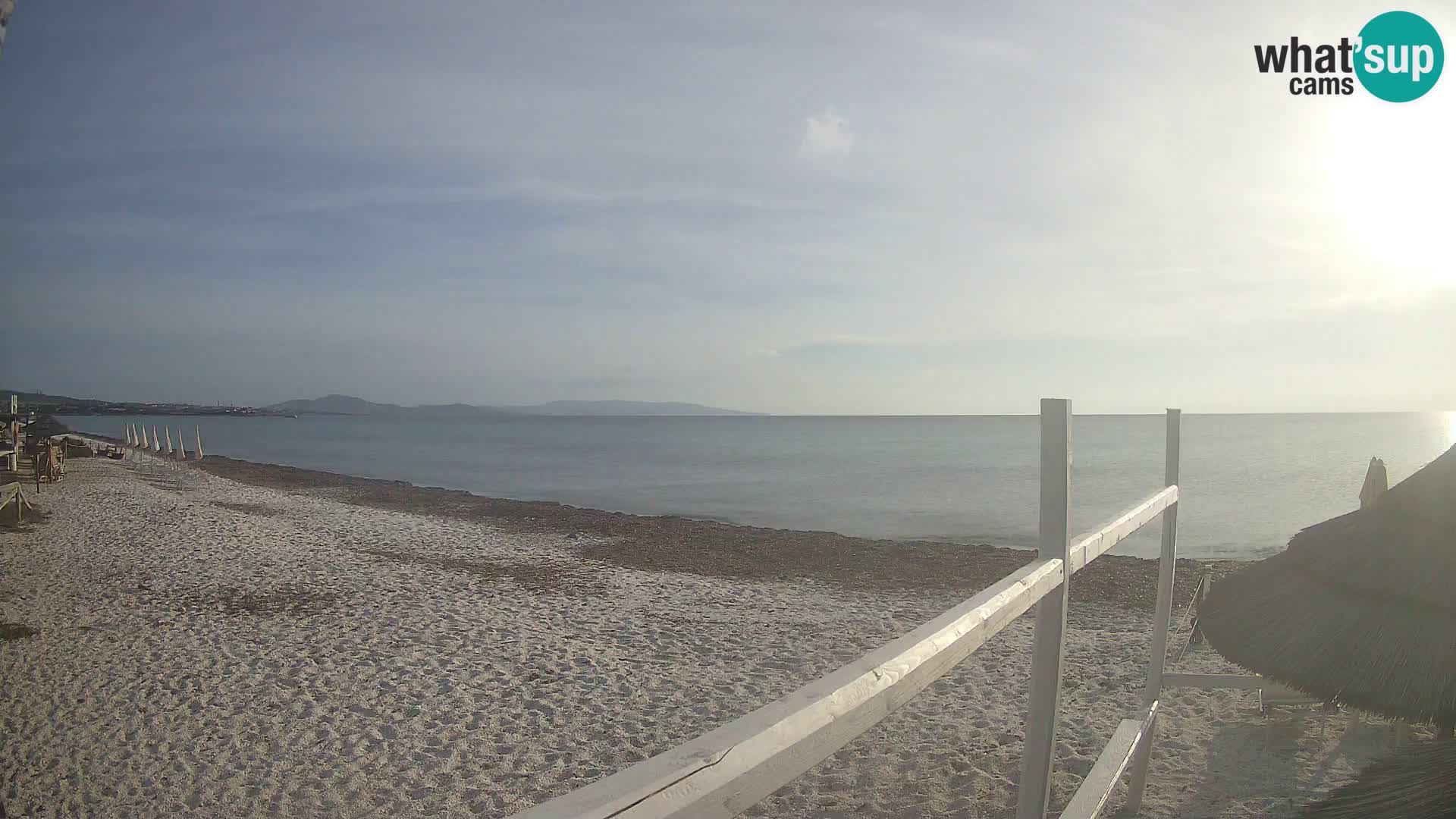 Strand Le Saline webcam Stintino | Sardinien
