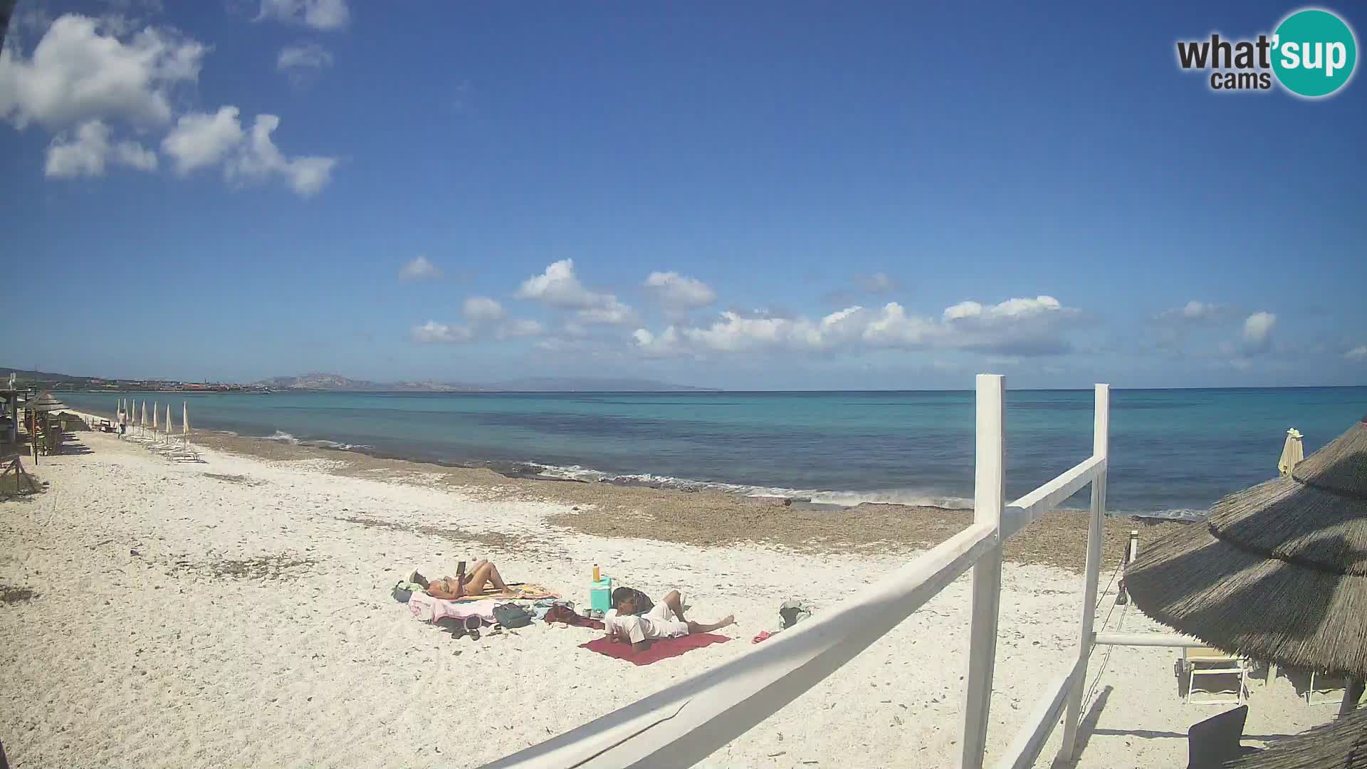 Camera en vivo Playa Le Saline Stintino | Cerdeña