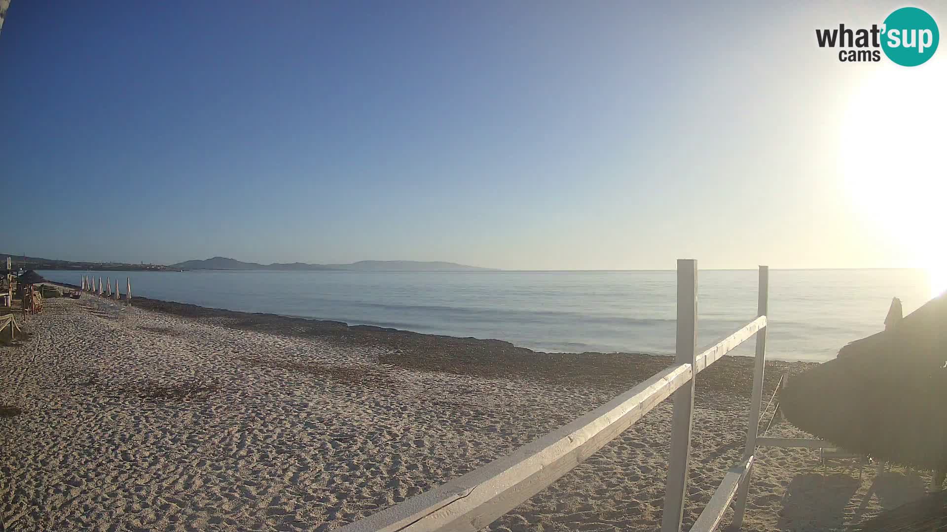 Livecam plage Le Saline Stintino | Sardaigne