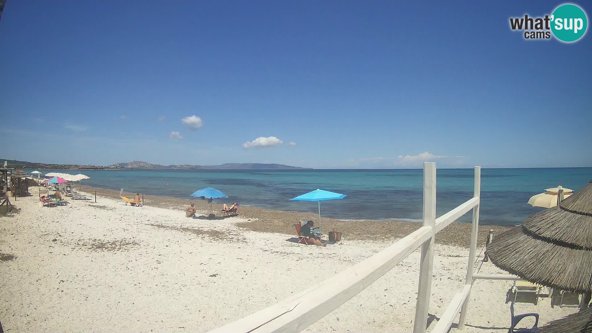 Strand Le Saline webcam Stintino | Sardinien