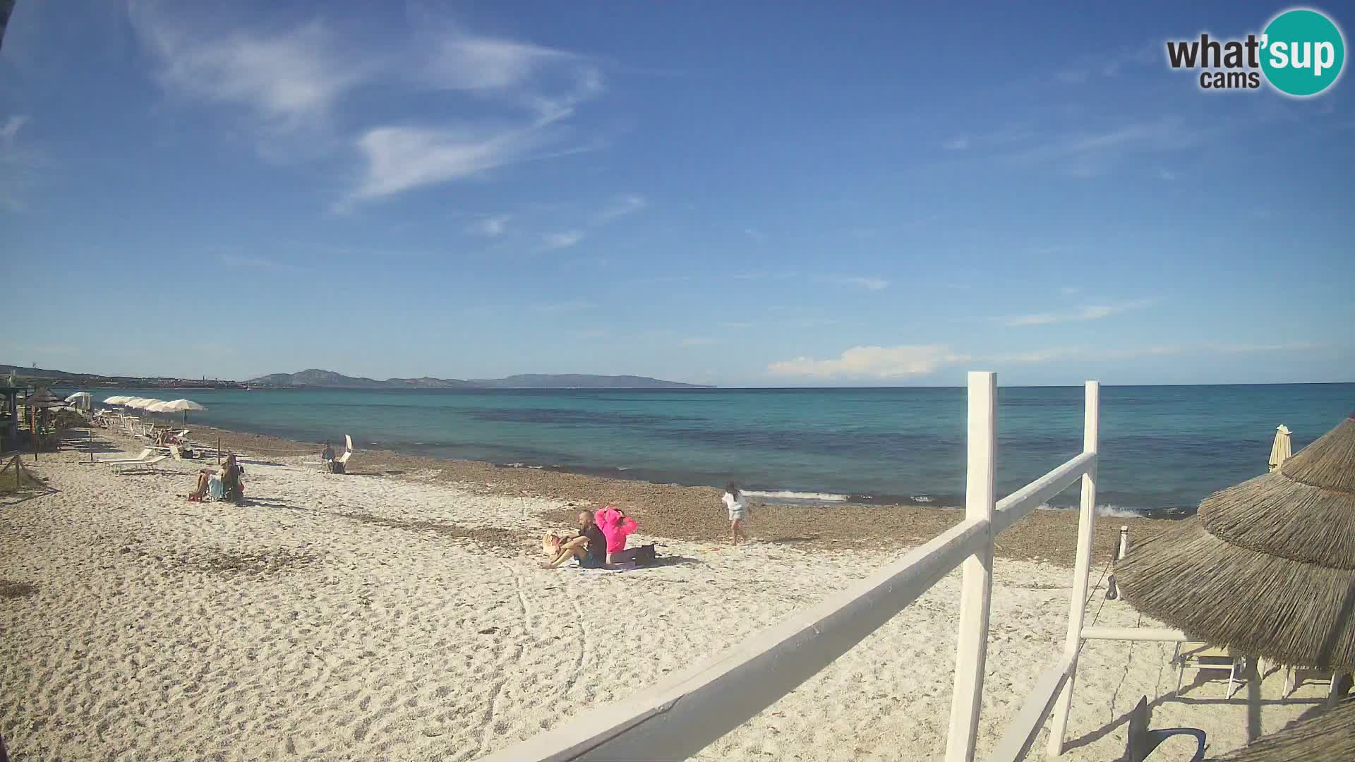 Camera en vivo Playa Le Saline Stintino | Cerdeña