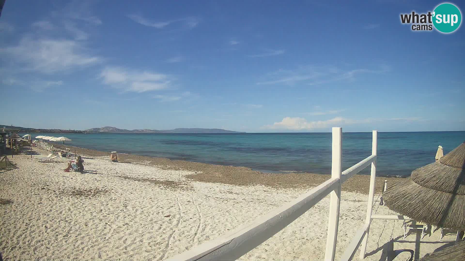 Camera en vivo Playa Le Saline Stintino | Cerdeña