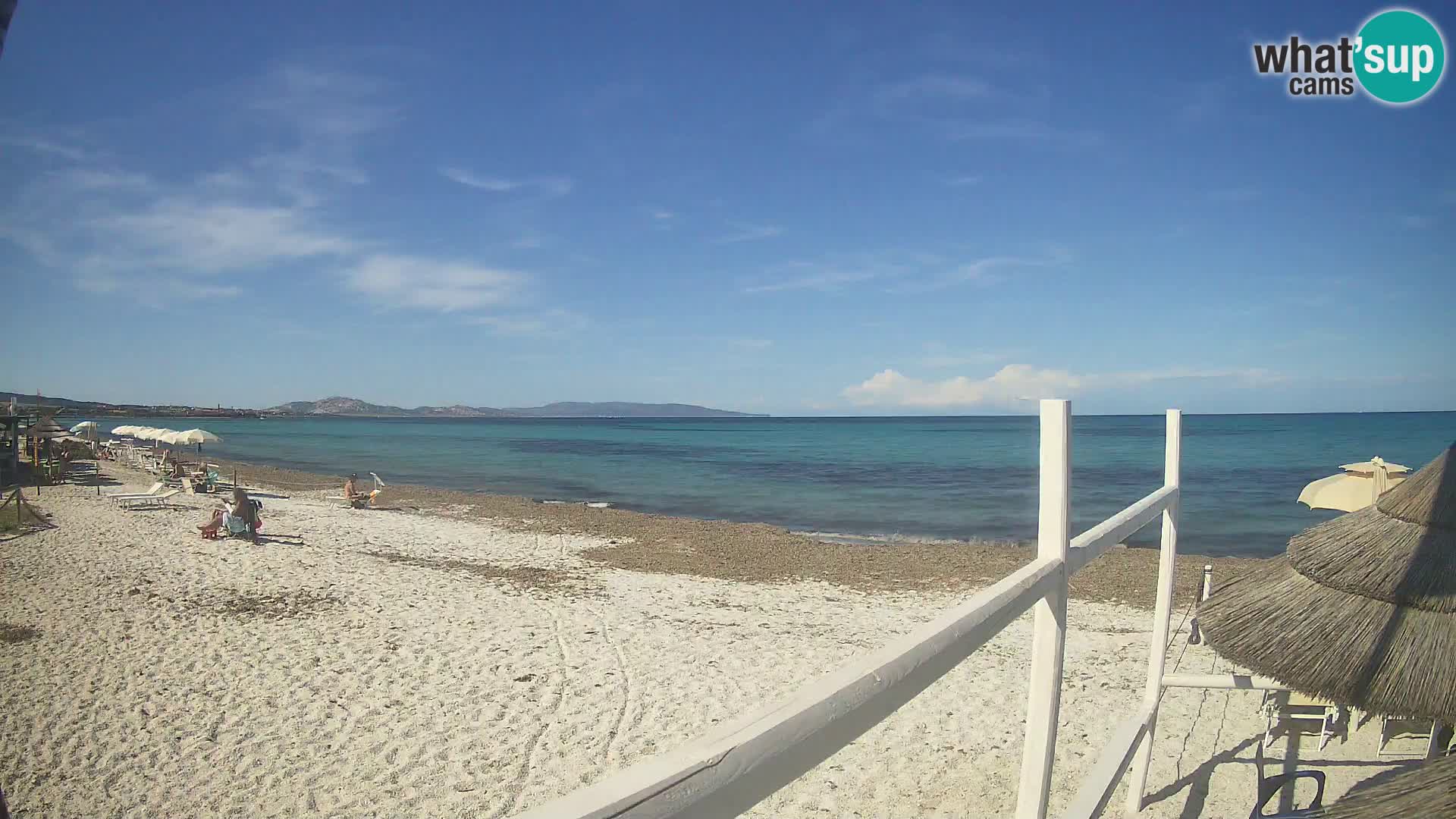 Livecam plage Le Saline Stintino | Sardaigne
