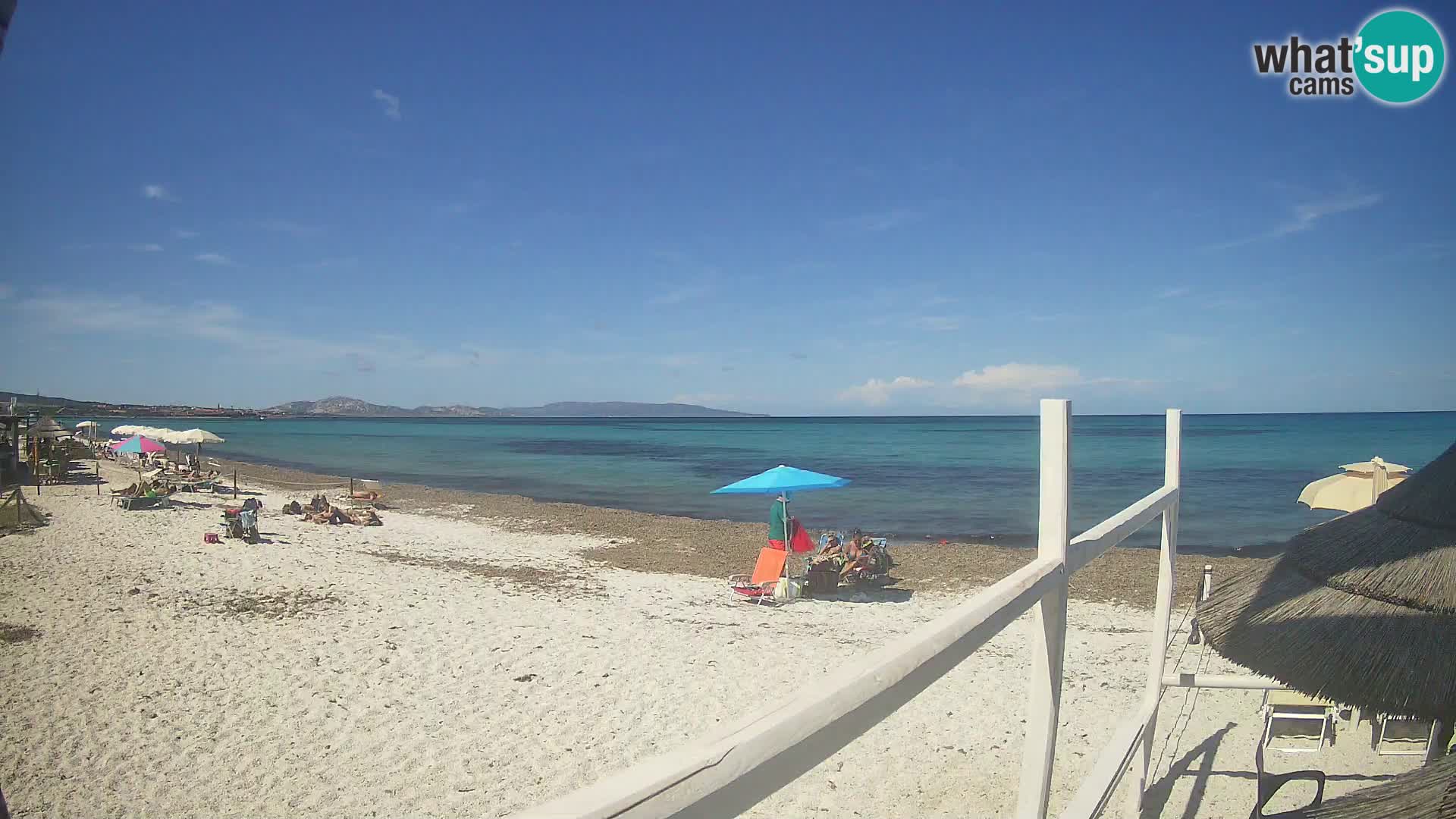 Camera en vivo Playa Le Saline Stintino | Cerdeña