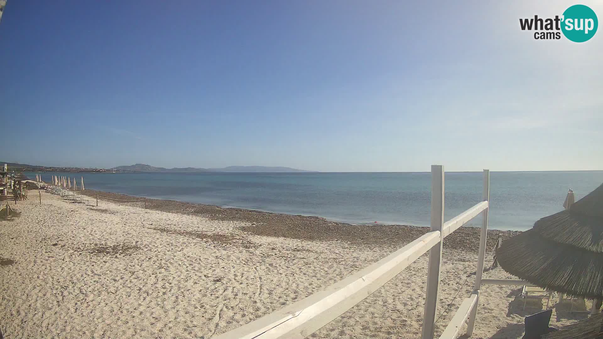 Livecam plage Le Saline Stintino | Sardaigne