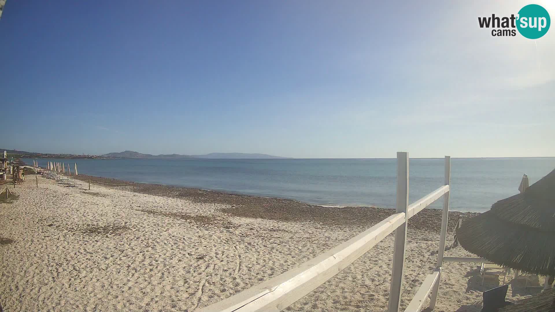 Strand Le Saline webcam Stintino | Sardinien
