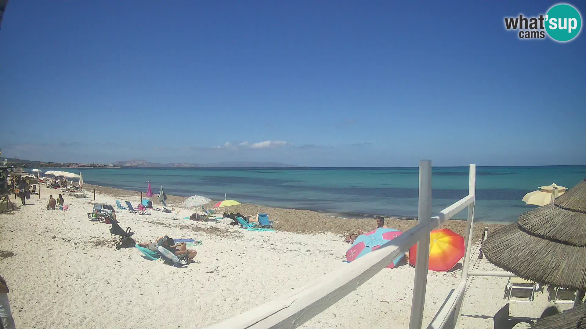 Camera en vivo Playa Le Saline Stintino | Cerdeña