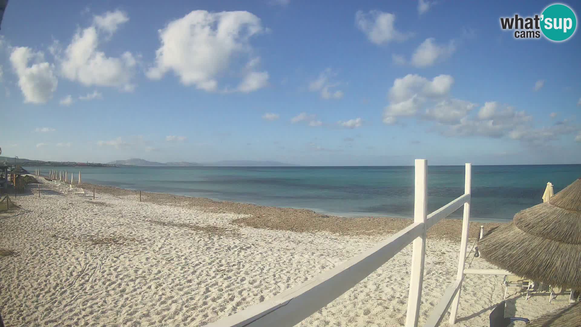 Livecam plage Le Saline Stintino | Sardaigne