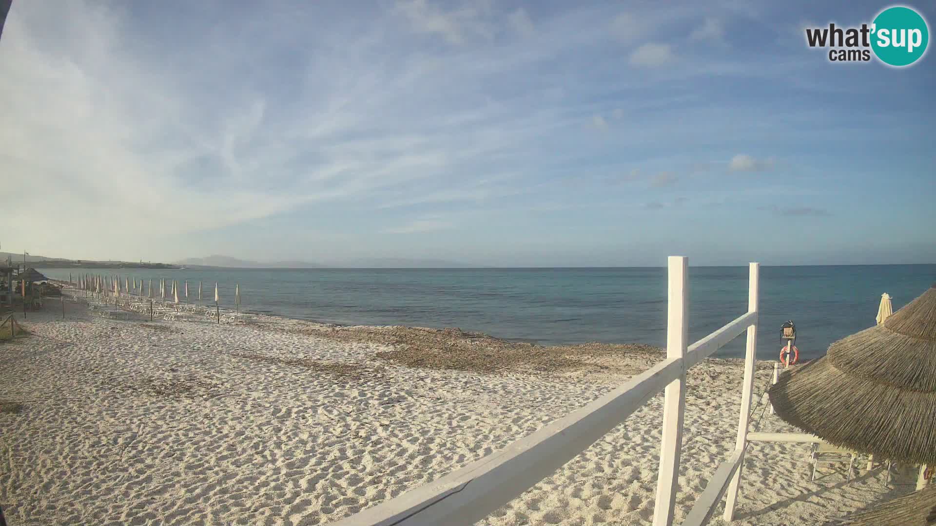 Livecam plage Le Saline Stintino | Sardaigne