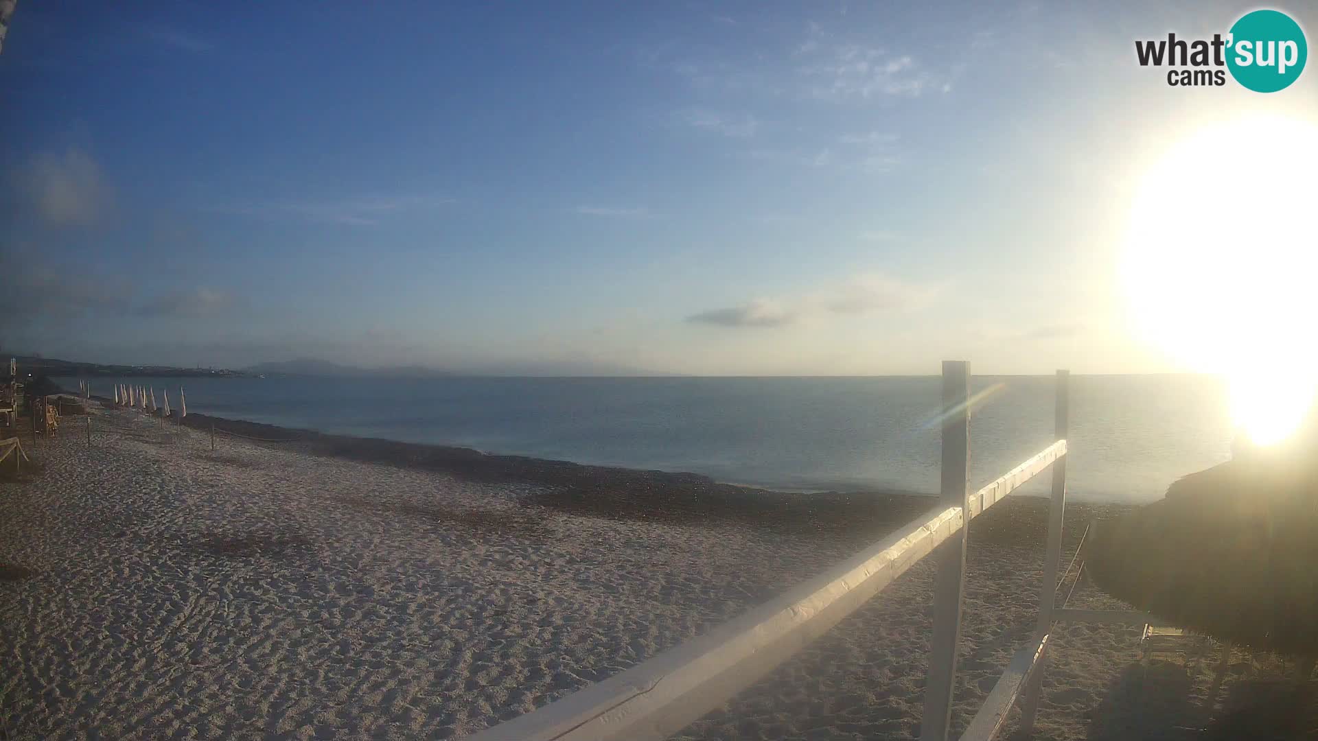Livecam plage Le Saline Stintino | Sardaigne