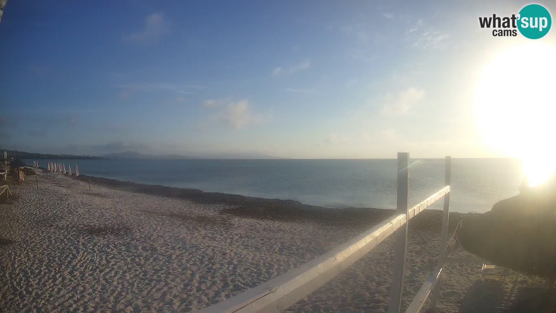 Livecam plage Le Saline Stintino | Sardaigne
