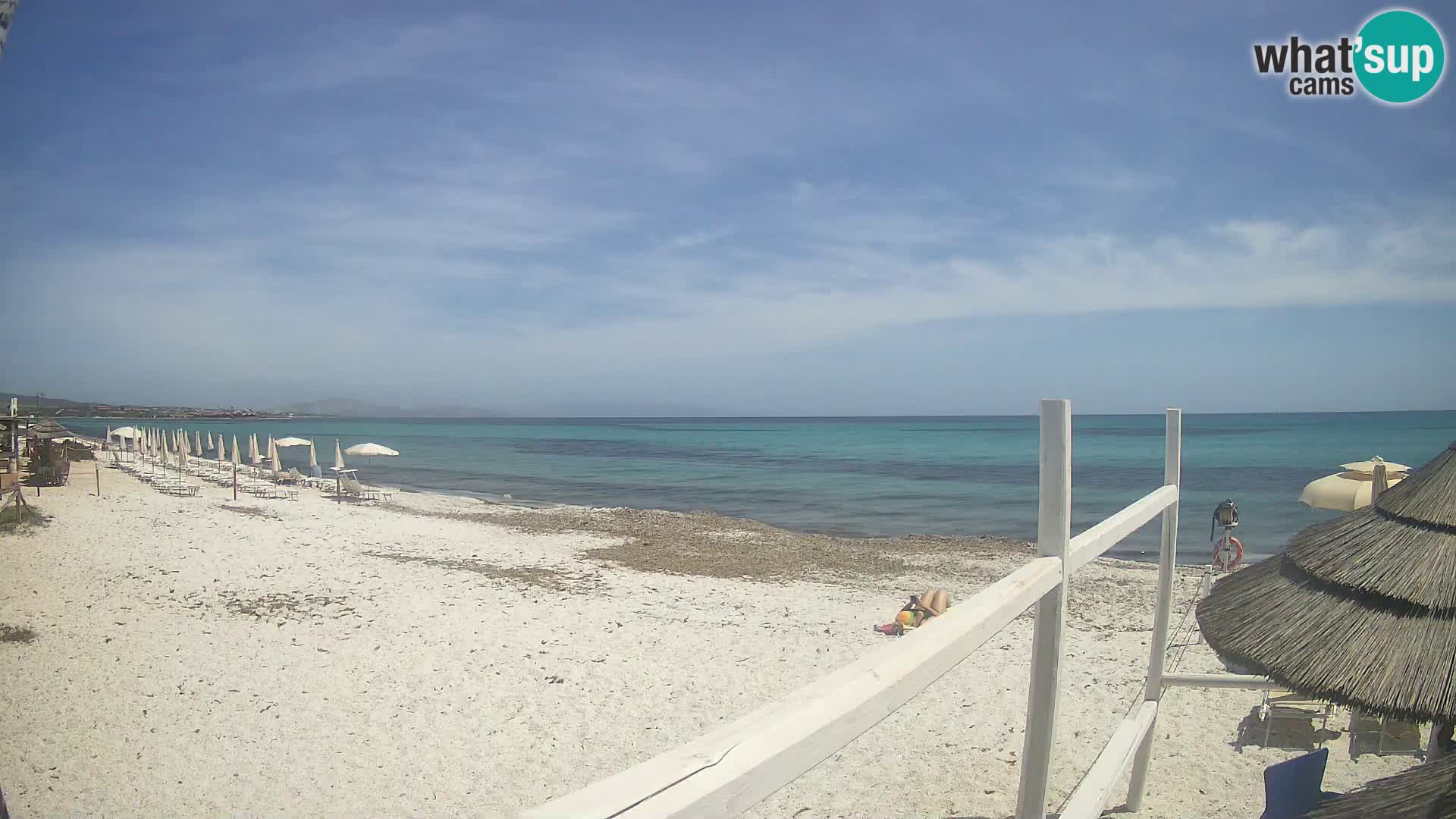 Livecam plage Le Saline Stintino | Sardaigne