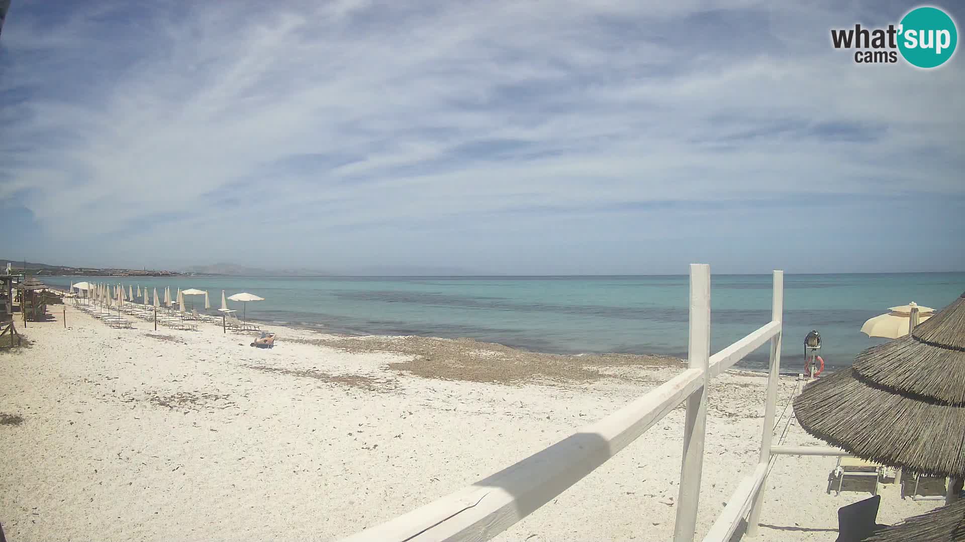Livecam plage Le Saline Stintino | Sardaigne