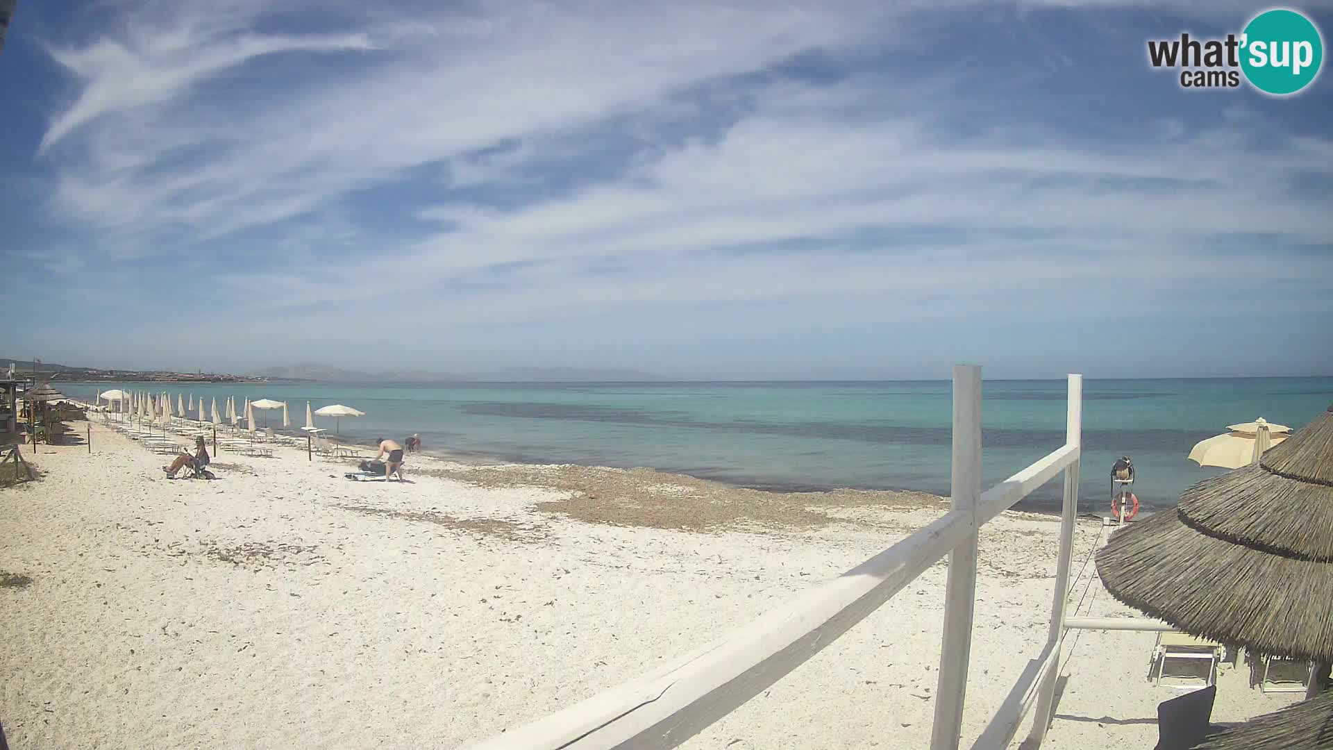 Livecam plage Le Saline Stintino | Sardaigne