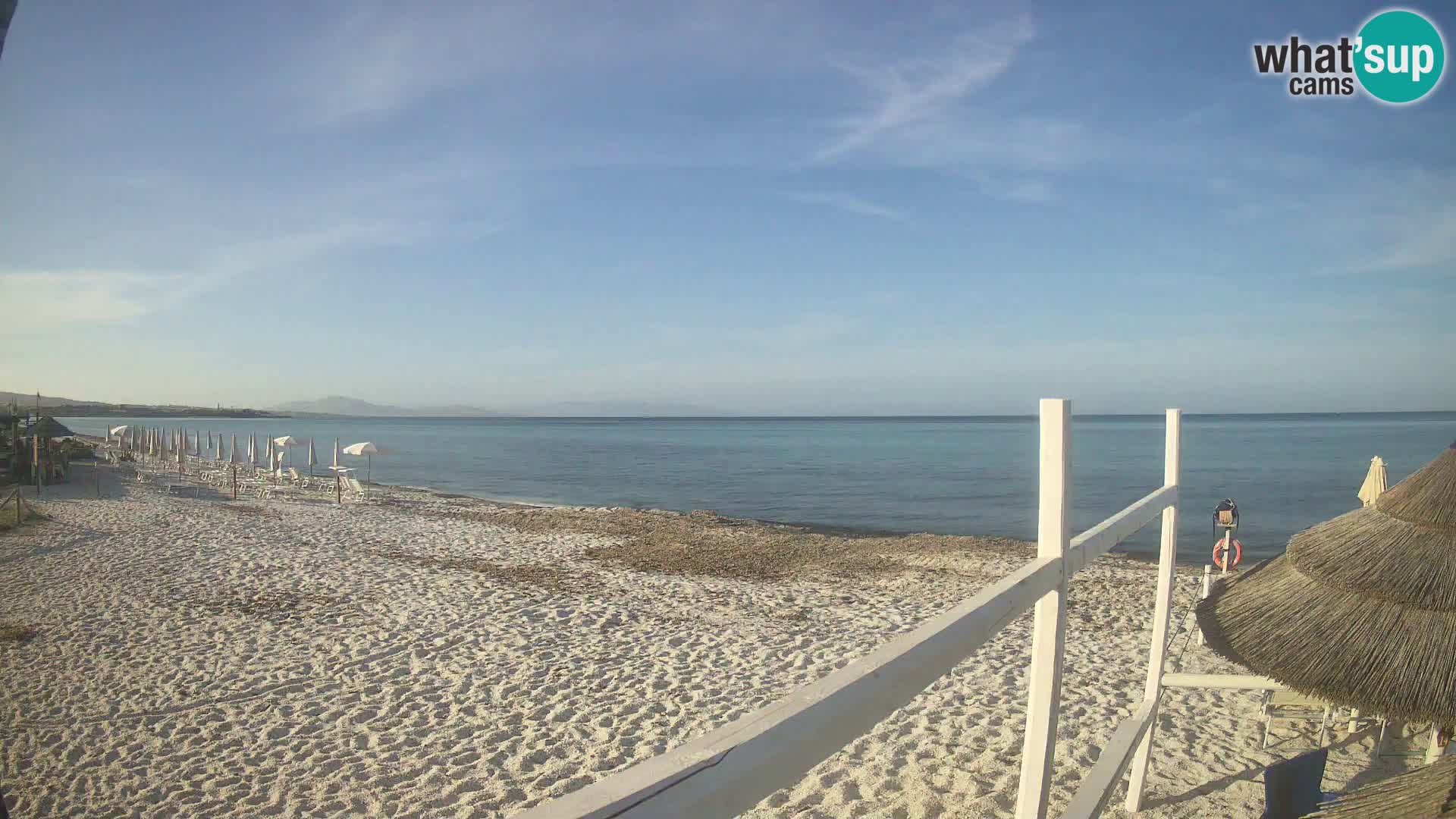 Strand Le Saline webcam Stintino | Sardinien