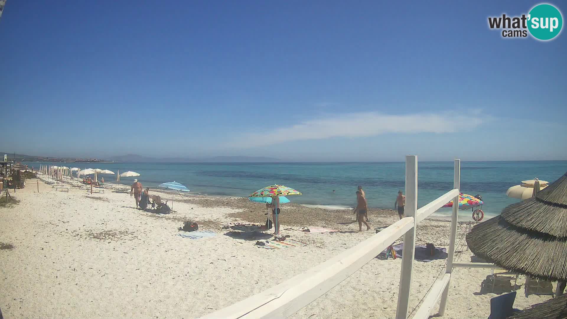 Strand Le Saline webcam Stintino | Sardinien