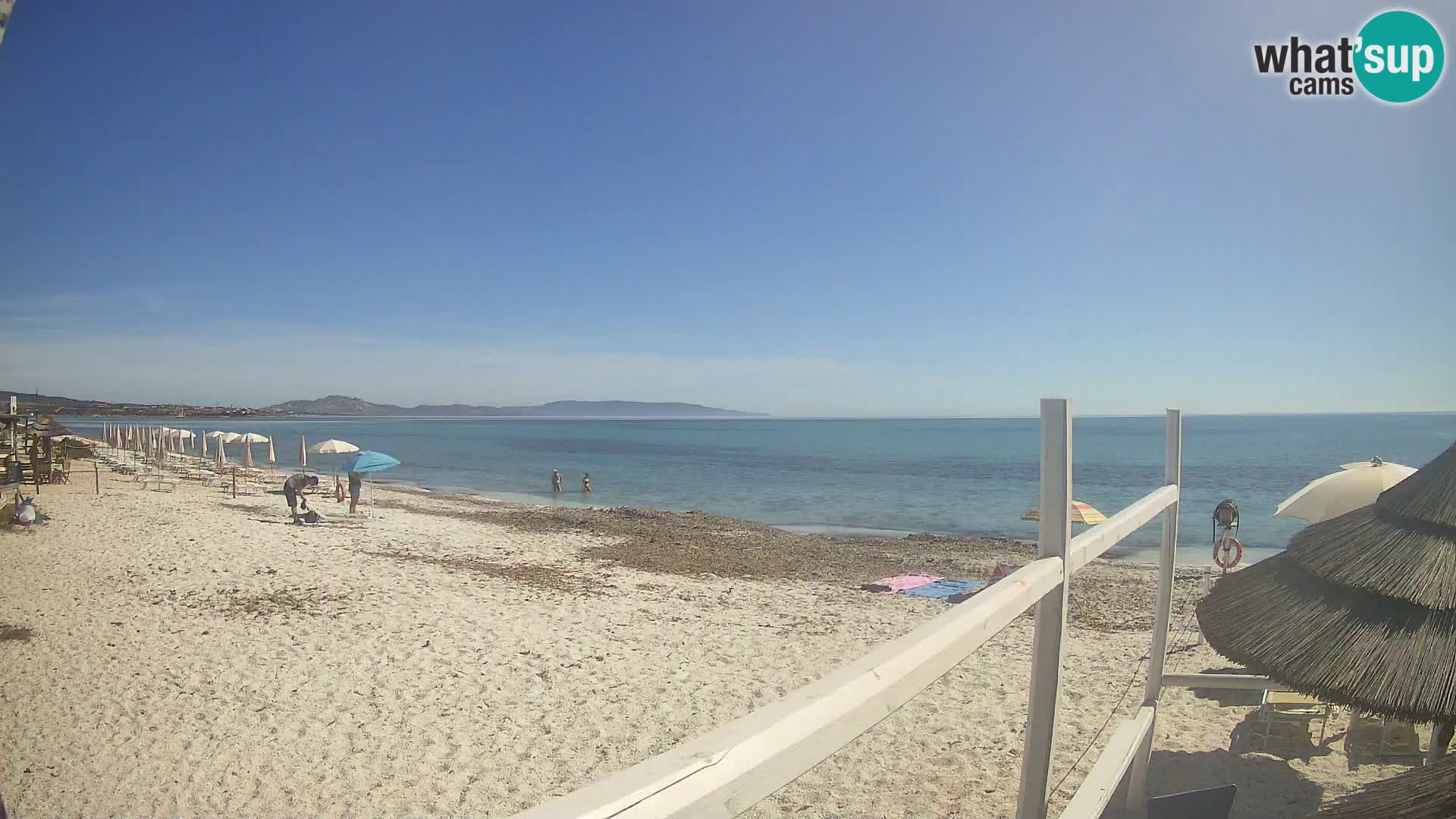 Livecam plage Le Saline Stintino | Sardaigne